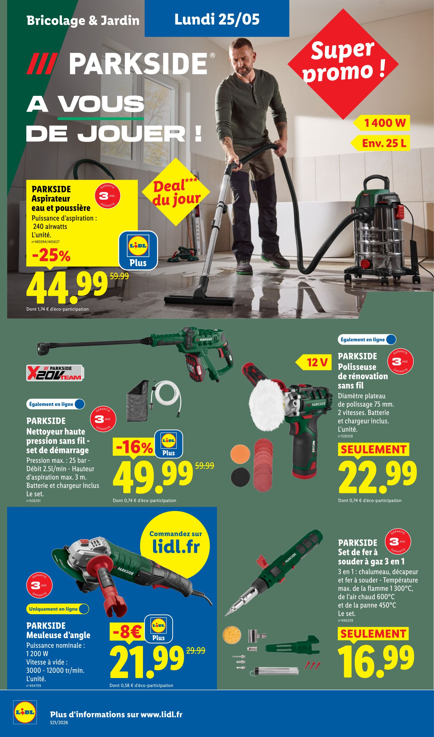 lidl - Flyer Lidl pour la semaine prochaine du de jeudi 21/05/2026 au du mercredi 27/05/2026 - page: 48