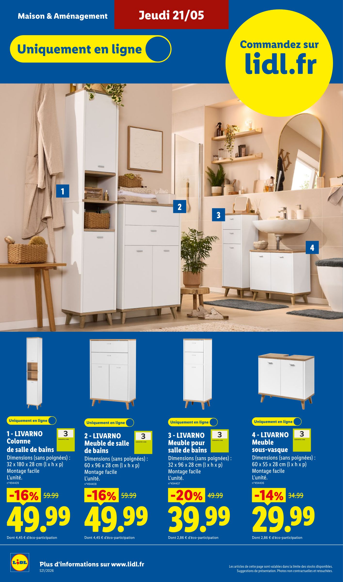 lidl - Flyer Lidl pour la semaine prochaine du de jeudi 21/05/2026 au du mercredi 27/05/2026 - page: 44