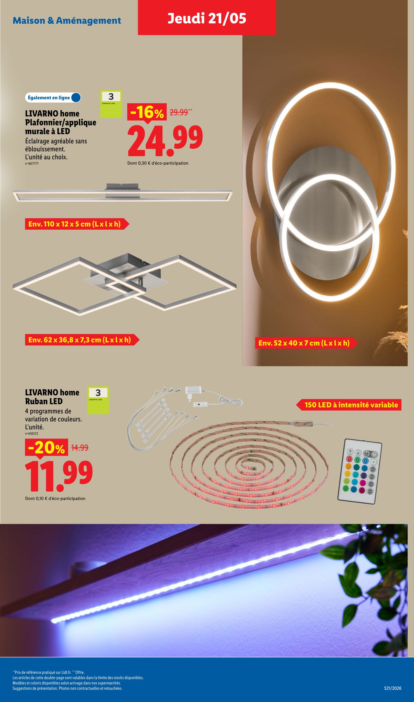 lidl - Flyer Lidl pour la semaine prochaine du de jeudi 21/05/2026 au du mercredi 27/05/2026 - page: 33