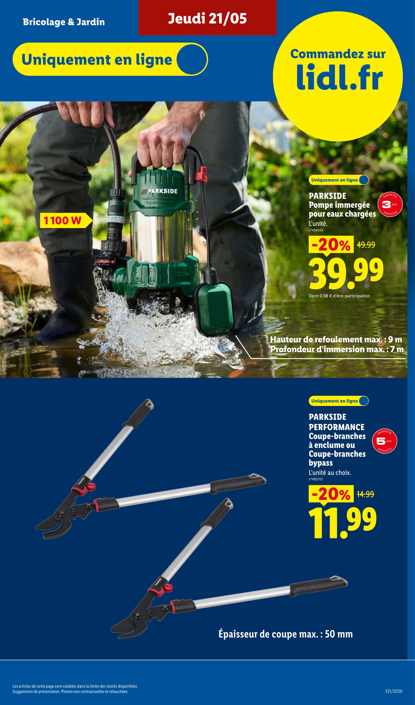 lidl - Flyer Lidl pour la semaine prochaine du de jeudi 21/05/2026 au du mercredi 27/05/2026 - page: 41