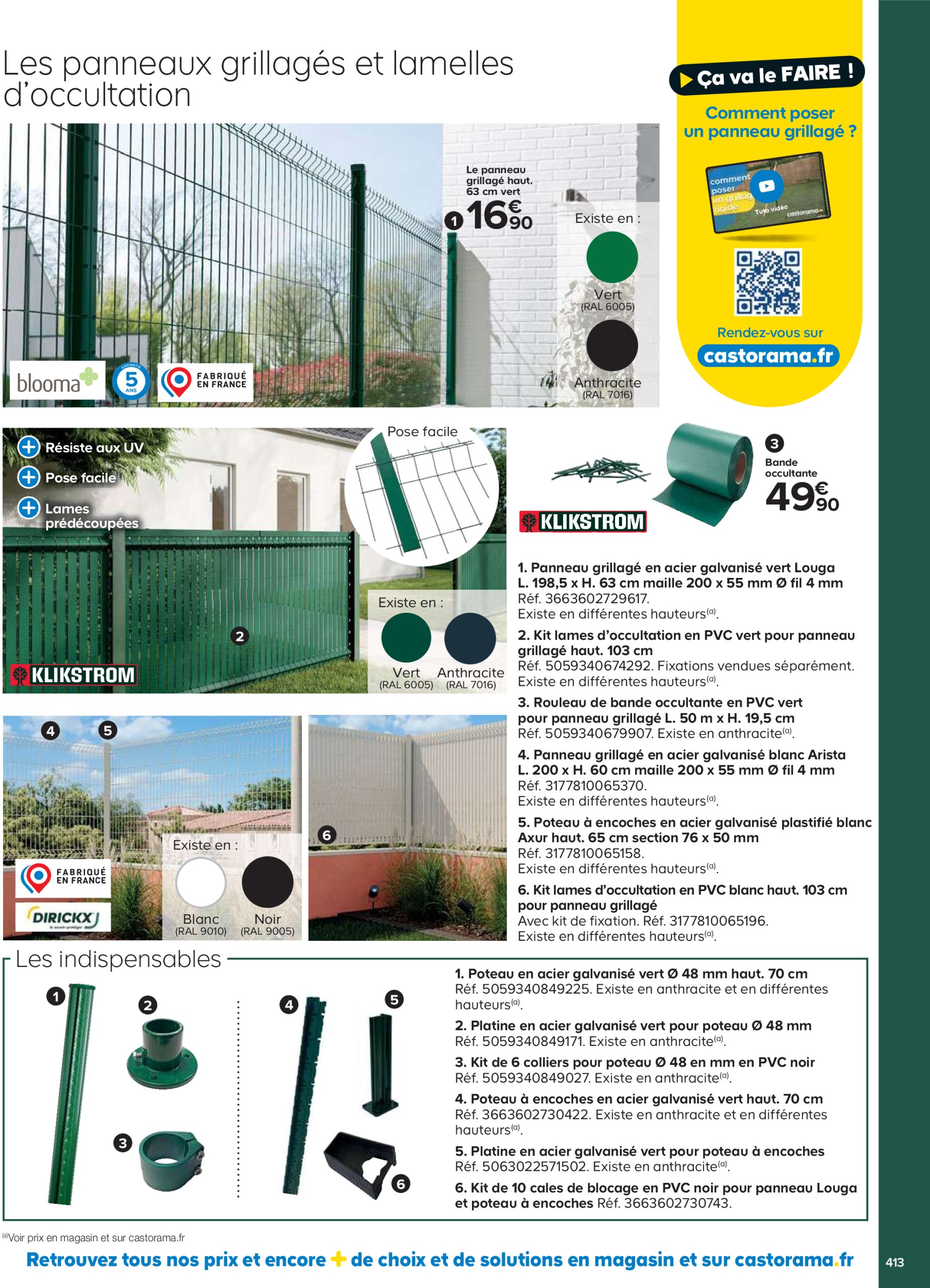 castorama - Catalogue Castorama valable dès 01/05 - 31/12 - page: 413 castorama - Catalogue Castorama valable dès 01/05 - 31/12 - page: 413