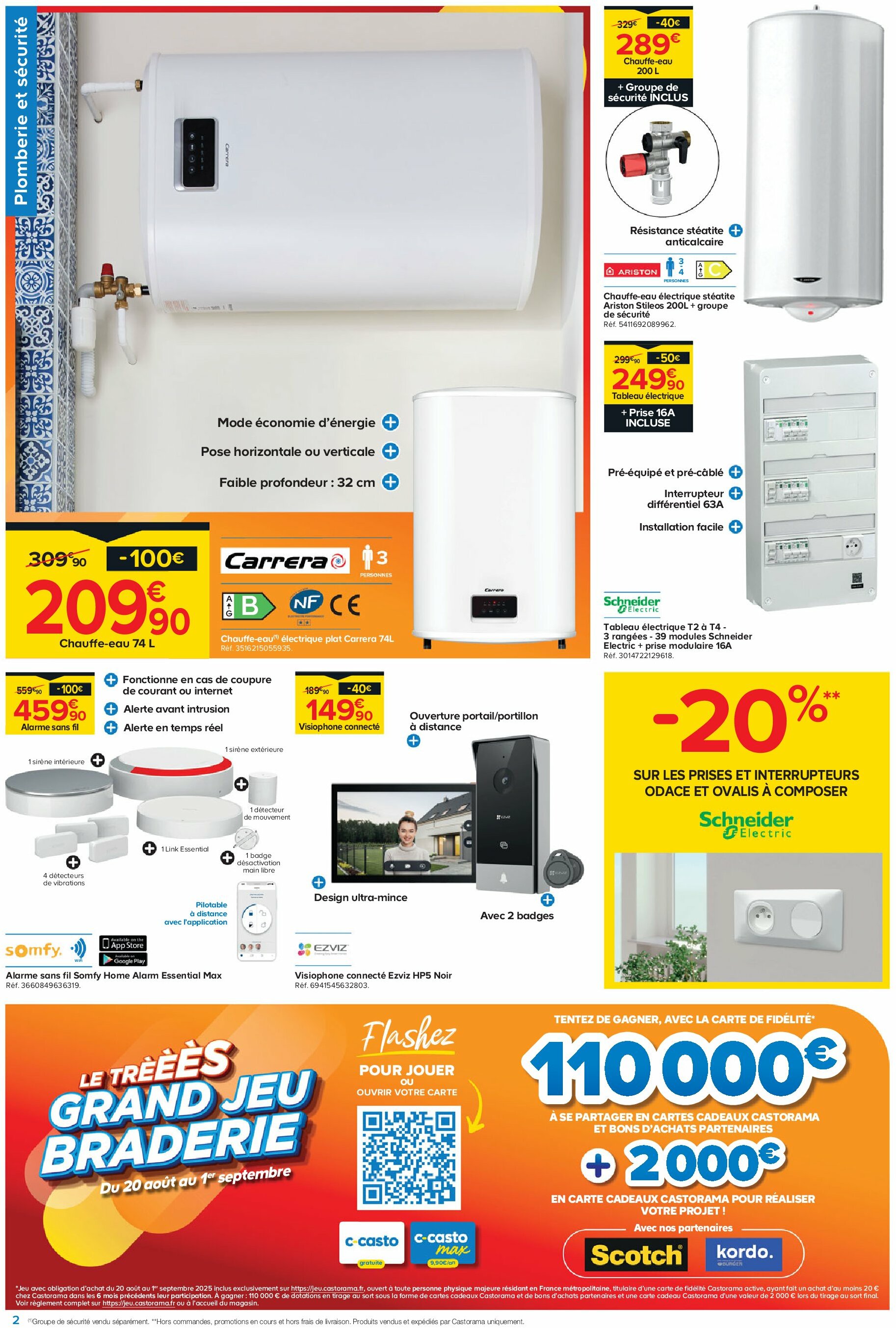 castorama - Catalogue Castorama valable du 20/08 au 01/09 - page: 2