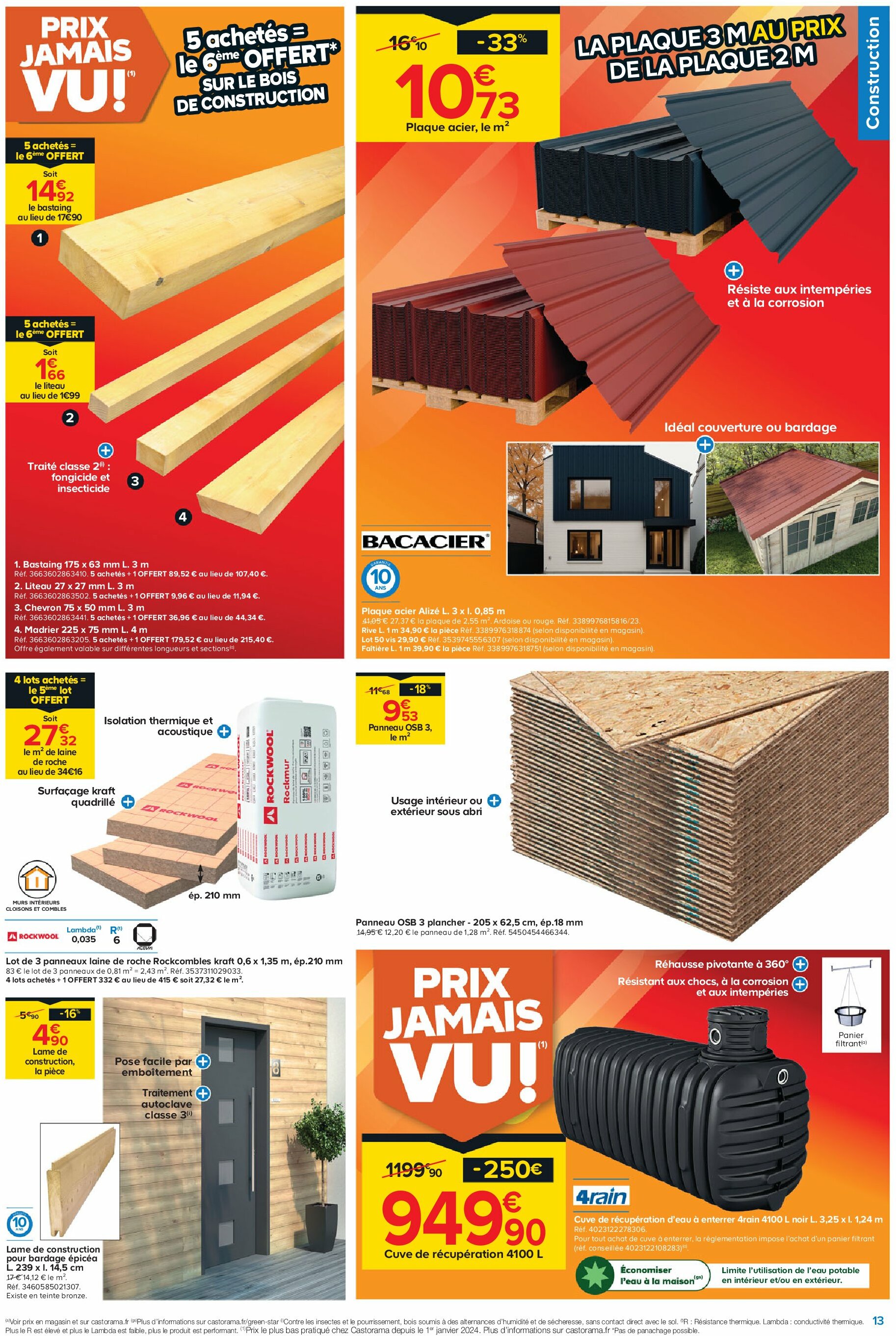 castorama - Catalogue Castorama valable du 20/08 au 01/09 - page: 13