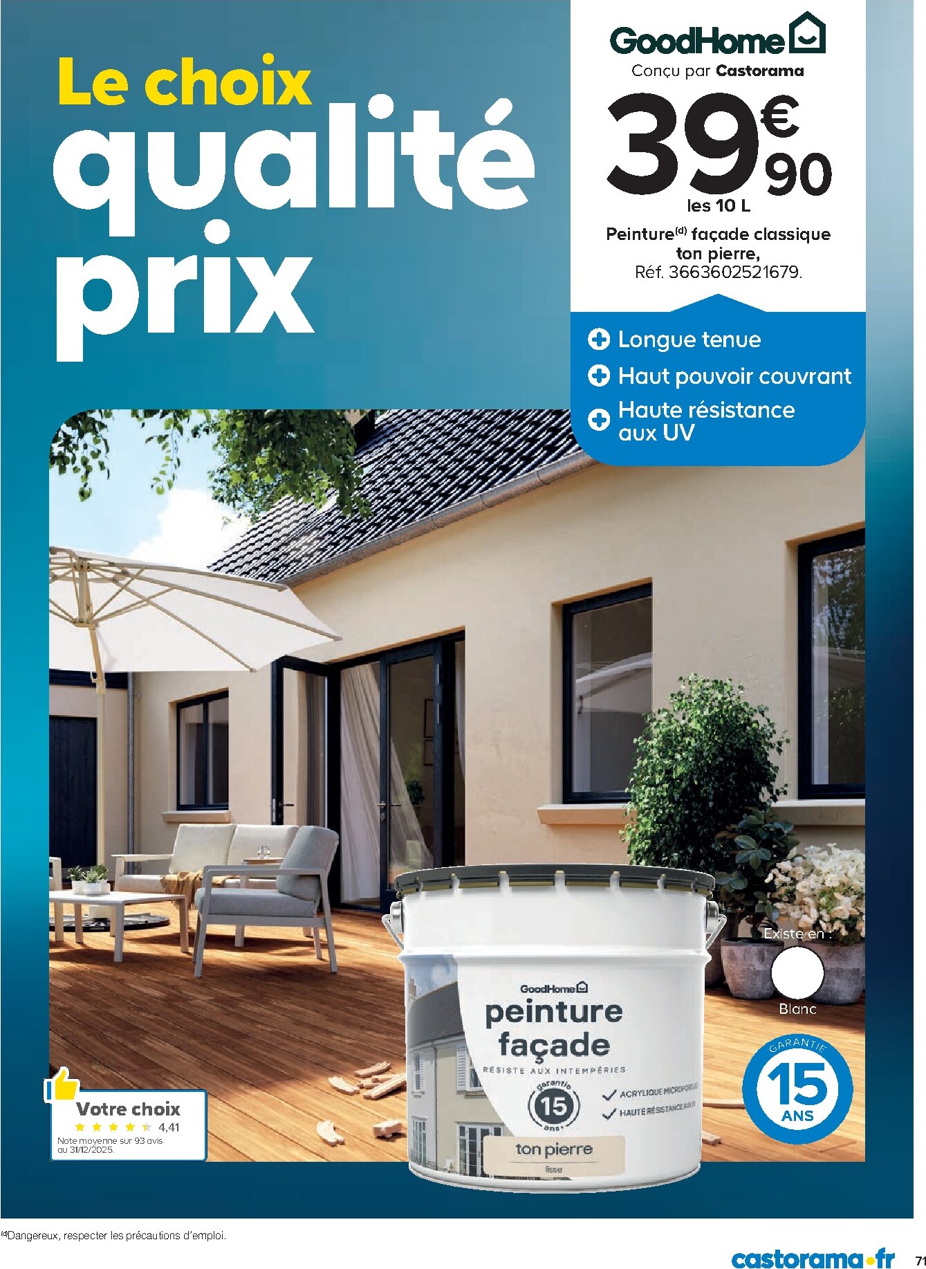 castorama - Catalogue Castorama valable du 01/03/2026 au 31/12/2026 - page: 71