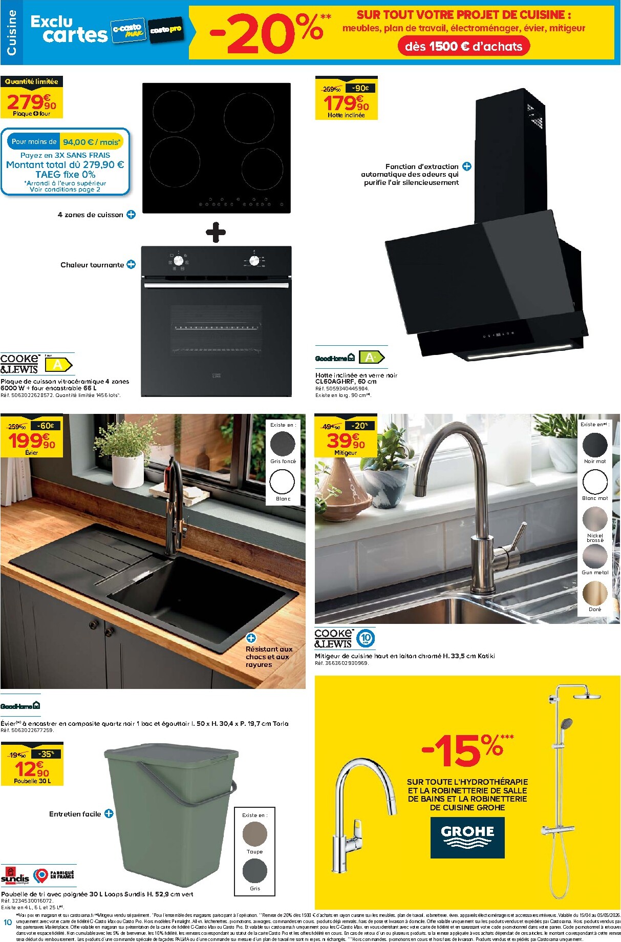 castorama - Current Castorama leaflet valid from du mercredi 15/04/2026 to du mardi 05/05/2026 - page: 10