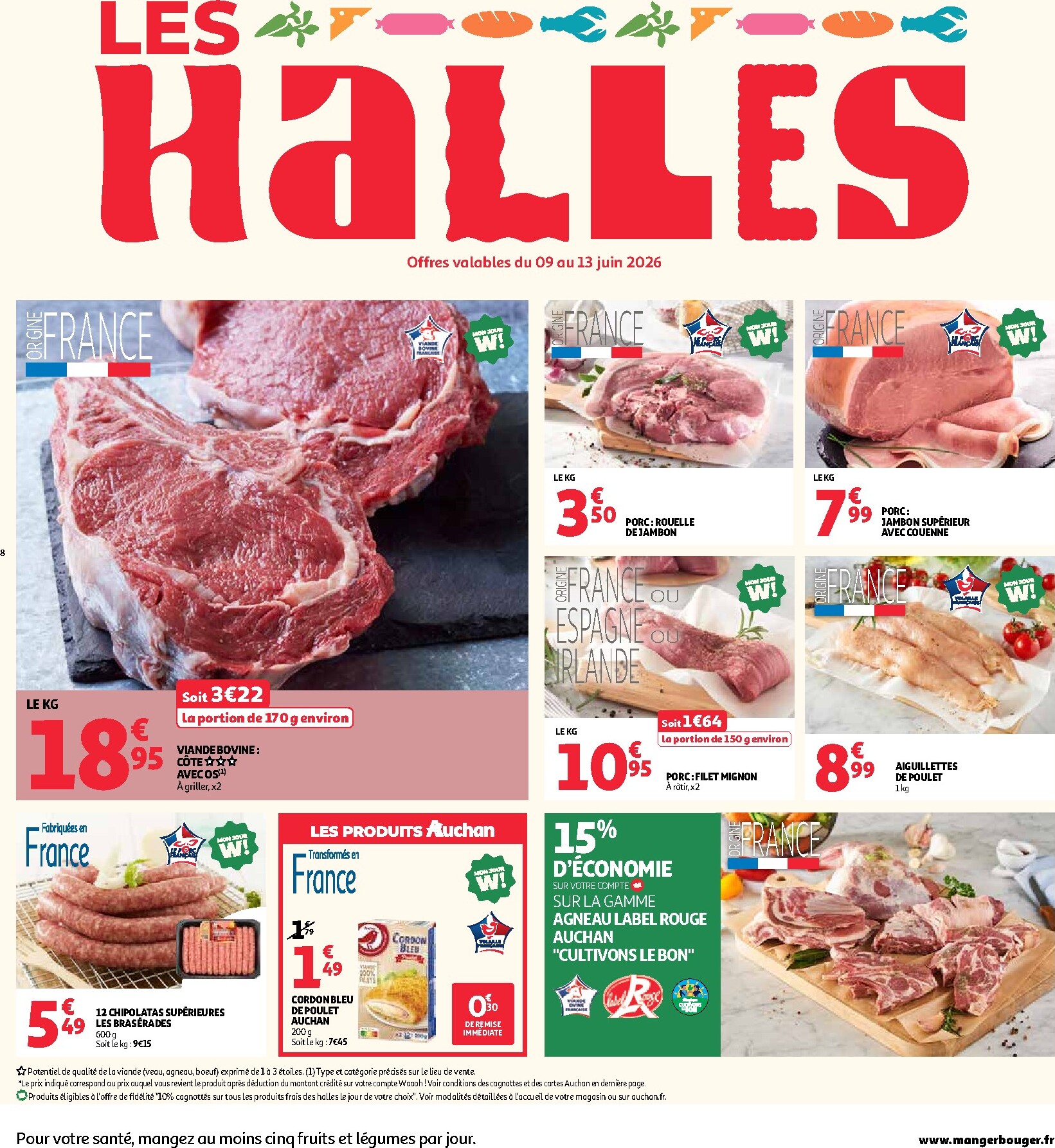 auchan - Flyer Auchan Illkirch pour la semaine prochaine du du mardi 09/06/2026 au du dimanche 14/06/2026 - page: 8