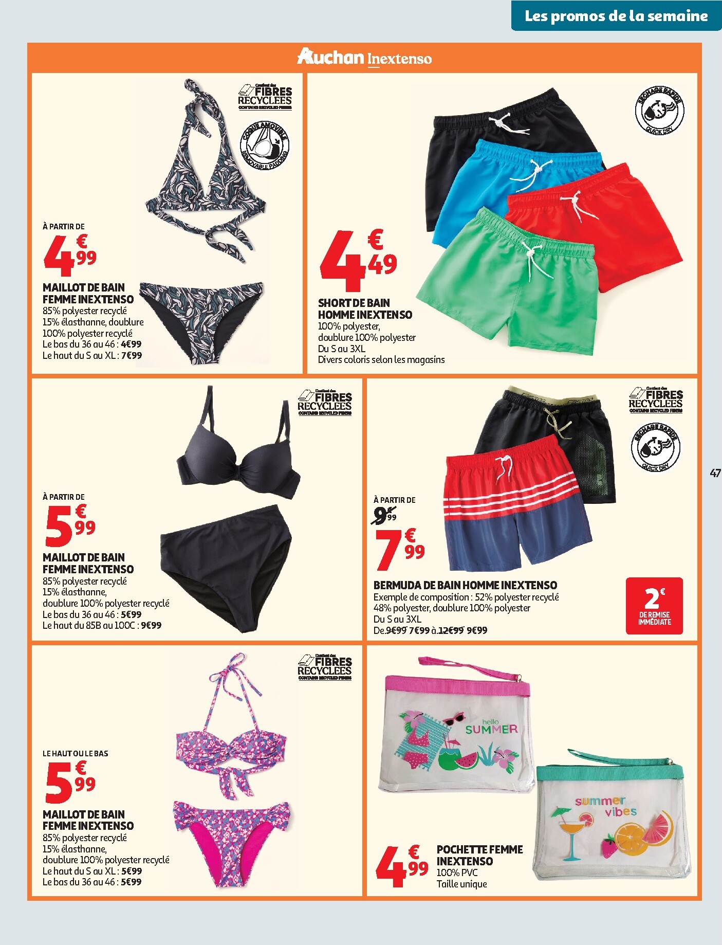 auchan - Current Auchan leaflet valid from du mardi 02/06/2026 to du dimanche 14/06/2026 - page: 47