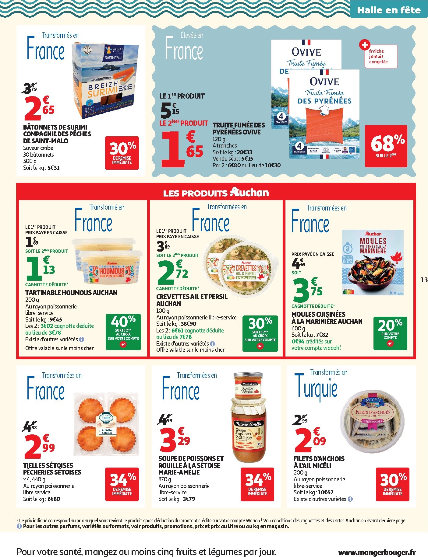 auchan - Current Auchan leaflet valid from du mardi 02/06/2026 to du dimanche 14/06/2026 - page: 13