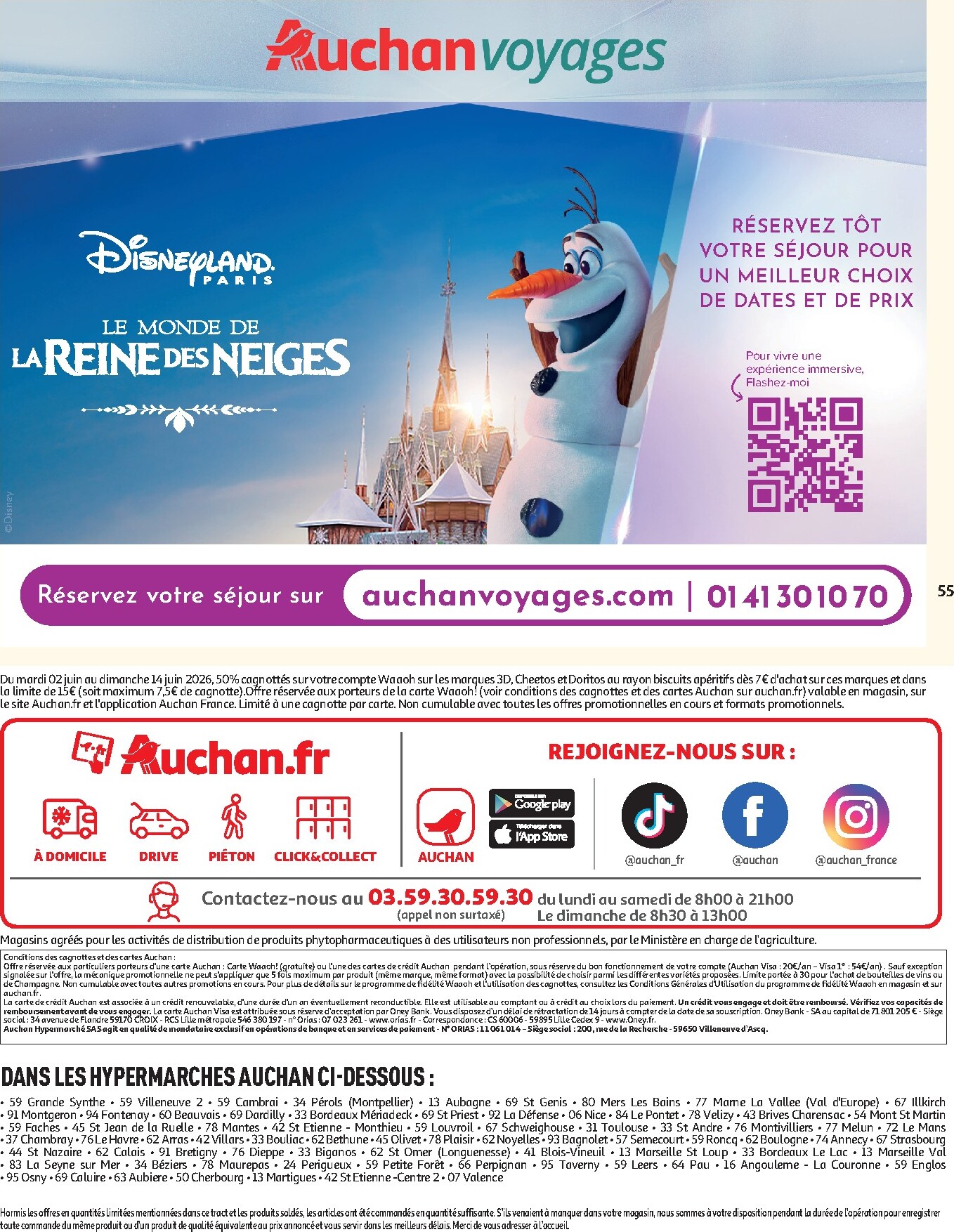 auchan - Current Auchan leaflet valid from du mardi 02/06/2026 to du dimanche 14/06/2026 - page: 55