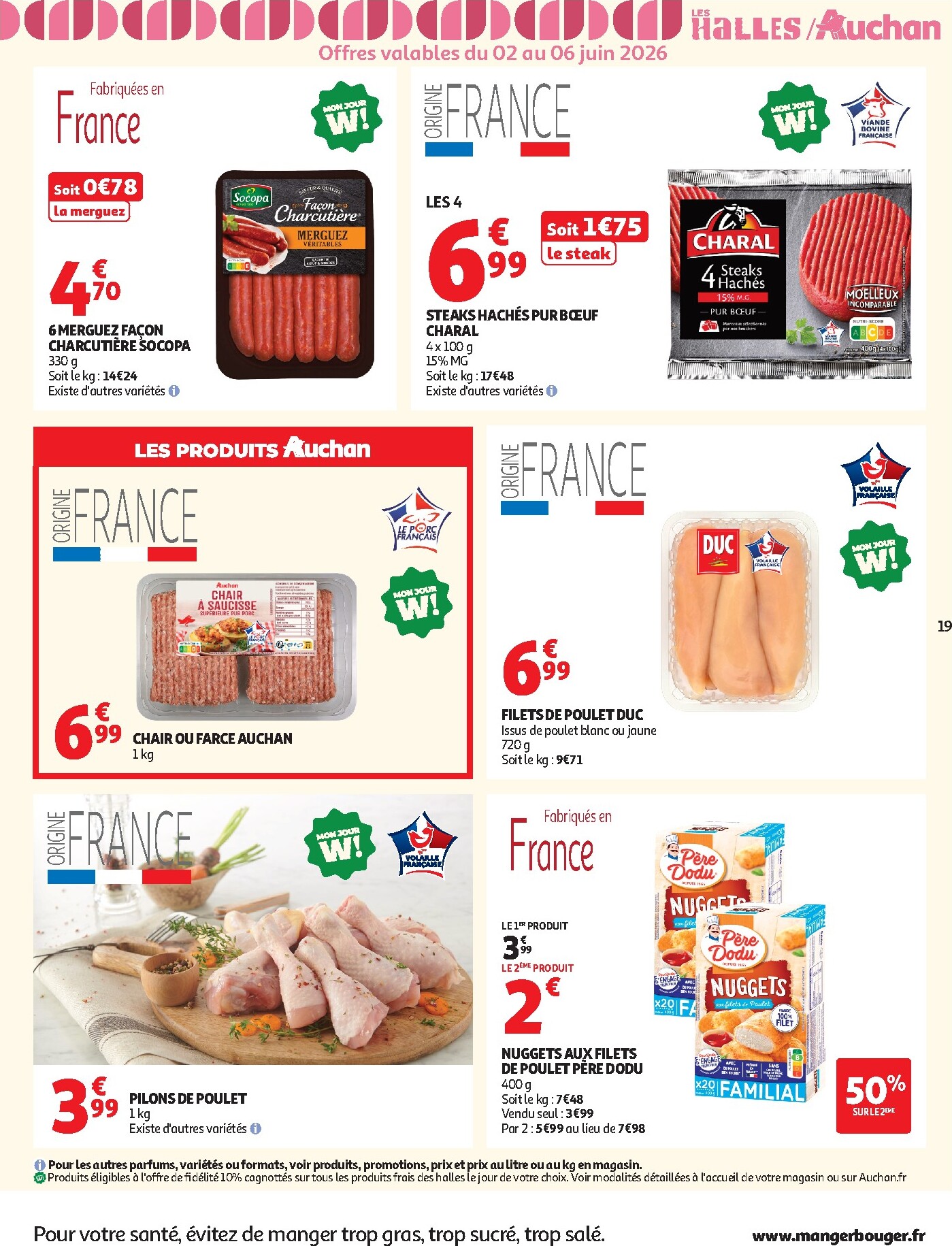 auchan - Current Auchan leaflet valid from du mardi 02/06/2026 to du dimanche 14/06/2026 - page: 19