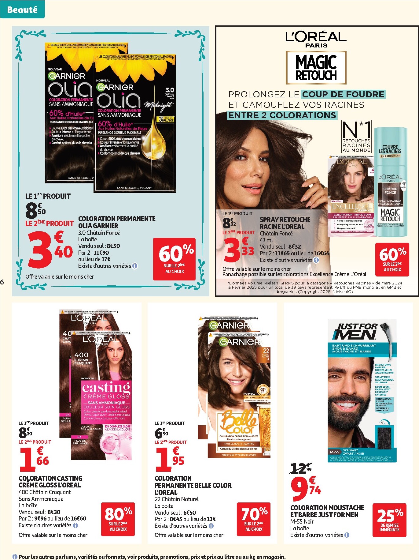 auchan - Current Auchan - Beauté, Halles hypers leaflet valid from du mardi 16/06/2026 to du dimanche 28/06/2026 - page: 6