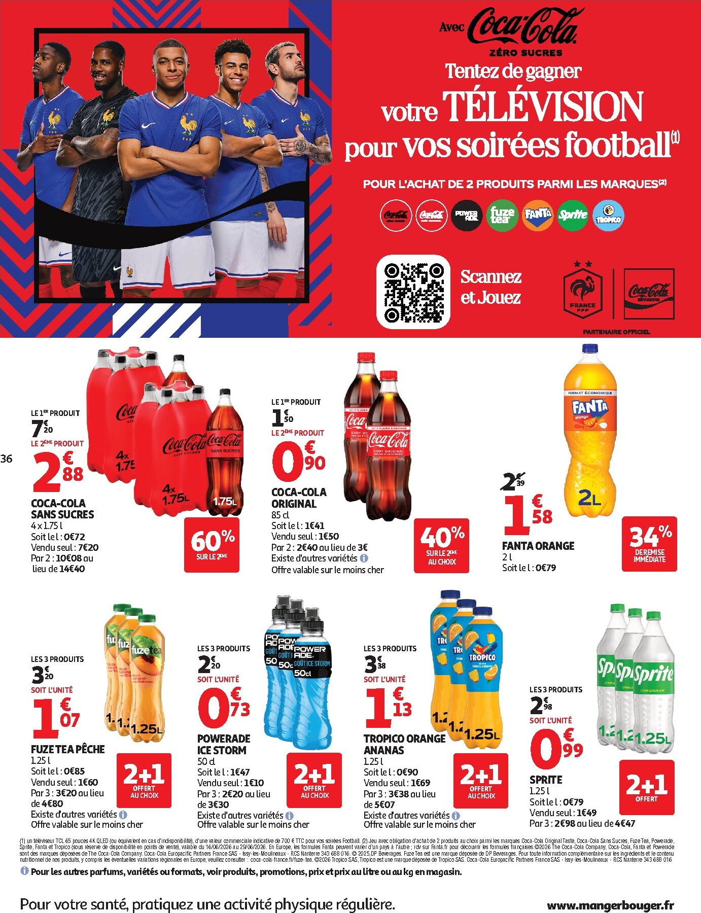 auchan - Current Auchan - Beauté, Halles hypers leaflet valid from du mardi 16/06/2026 to du dimanche 28/06/2026 - page: 36