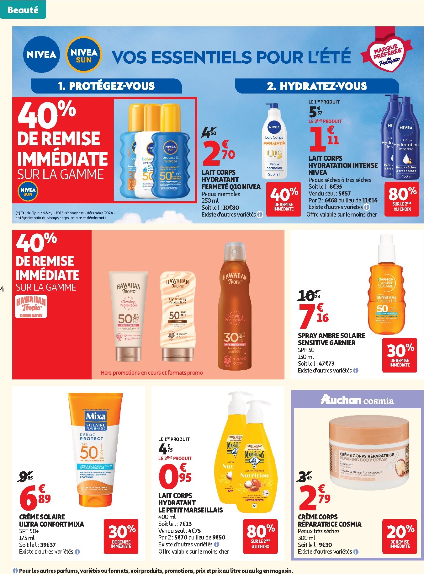 auchan - Current Auchan - Beauté, Halles hypers leaflet valid from du mardi 16/06/2026 to du dimanche 28/06/2026 - page: 4