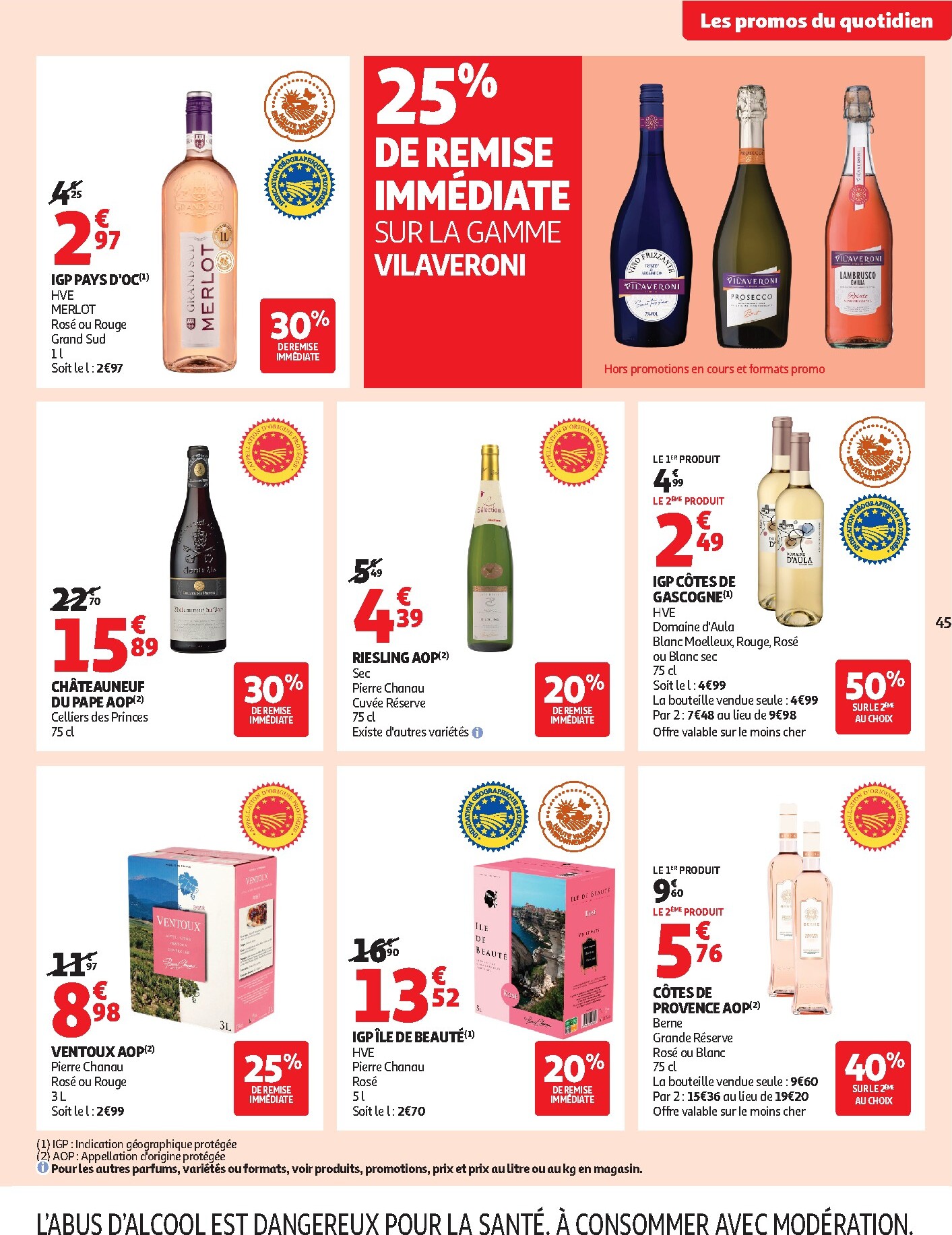 auchan - Current Auchan - Beauté, Halles hypers leaflet valid from du mardi 16/06/2026 to du dimanche 28/06/2026 - page: 45