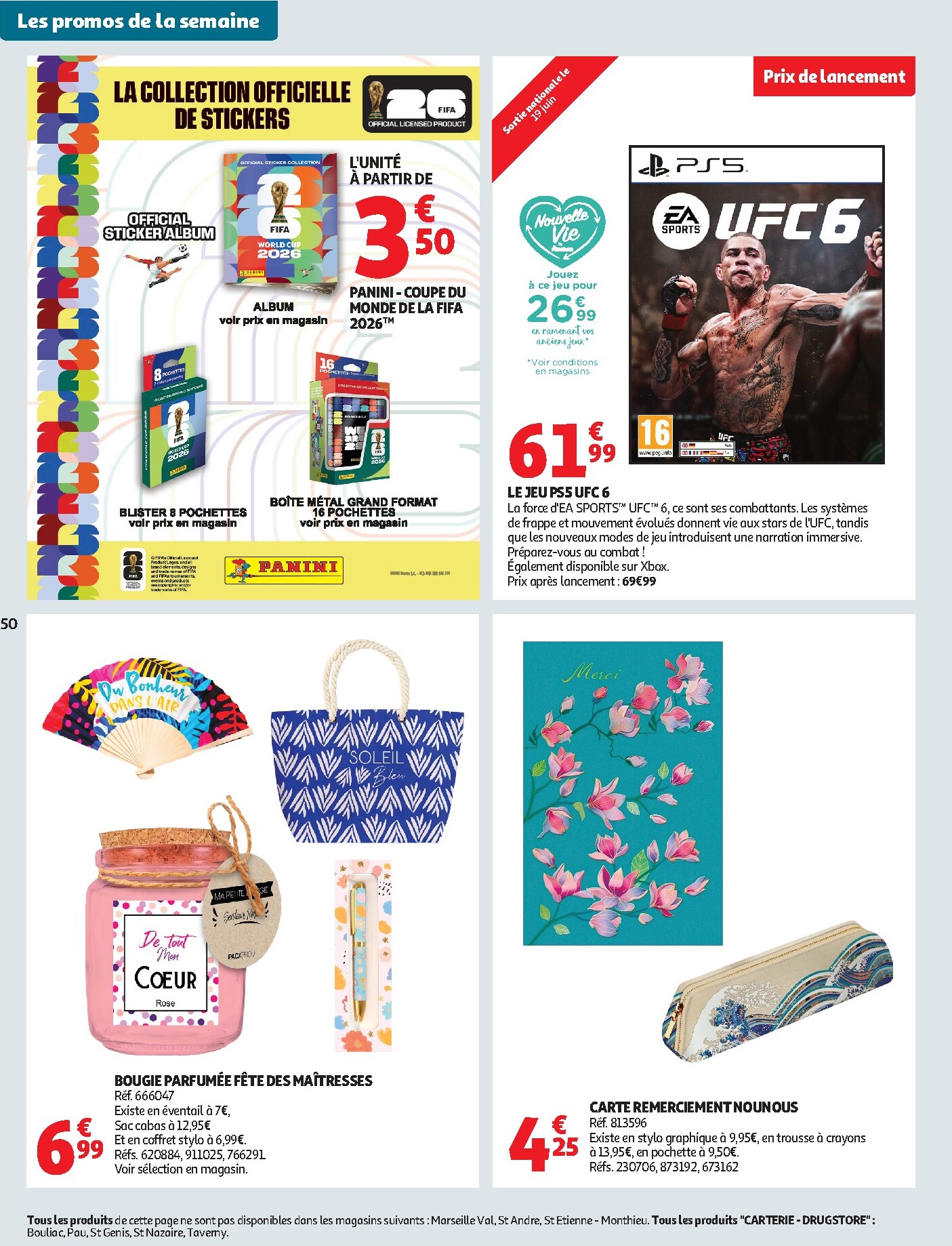 auchan - Current Auchan - Beauté, Halles hypers leaflet valid from du mardi 16/06/2026 to du dimanche 28/06/2026 - page: 50