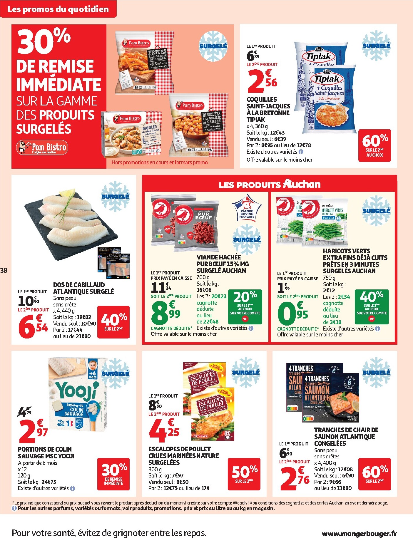 auchan - Current Auchan - Beauté, Halles hypers leaflet valid from du mardi 16/06/2026 to du dimanche 28/06/2026 - page: 38