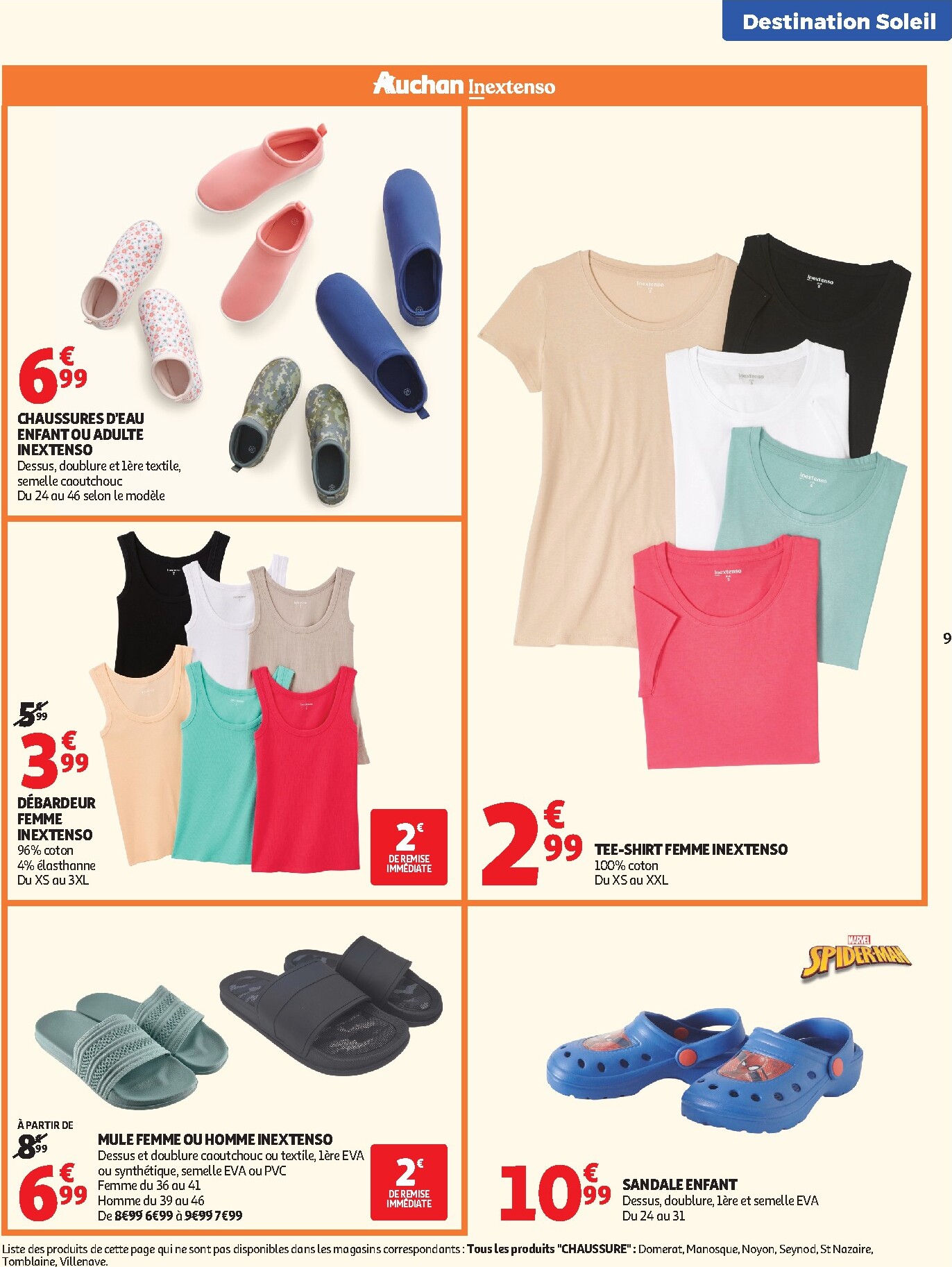 auchan - Current Auchan - Valises et vacances leaflet valid from du mardi 16/06/2026 to du dimanche 28/06/2026 - page: 9