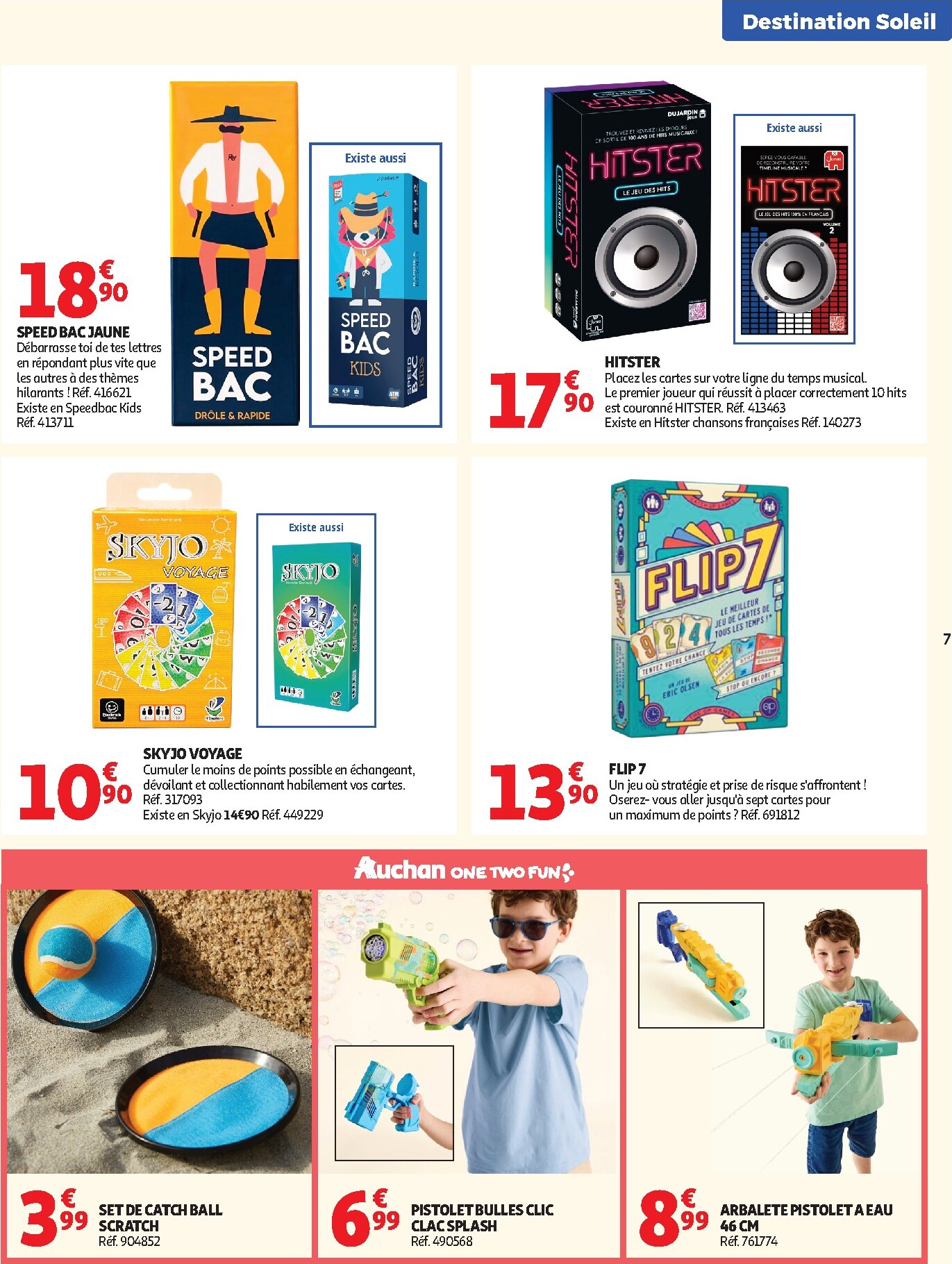 auchan - Current Auchan - Valises et vacances leaflet valid from du mardi 16/06/2026 to du dimanche 28/06/2026 - page: 7