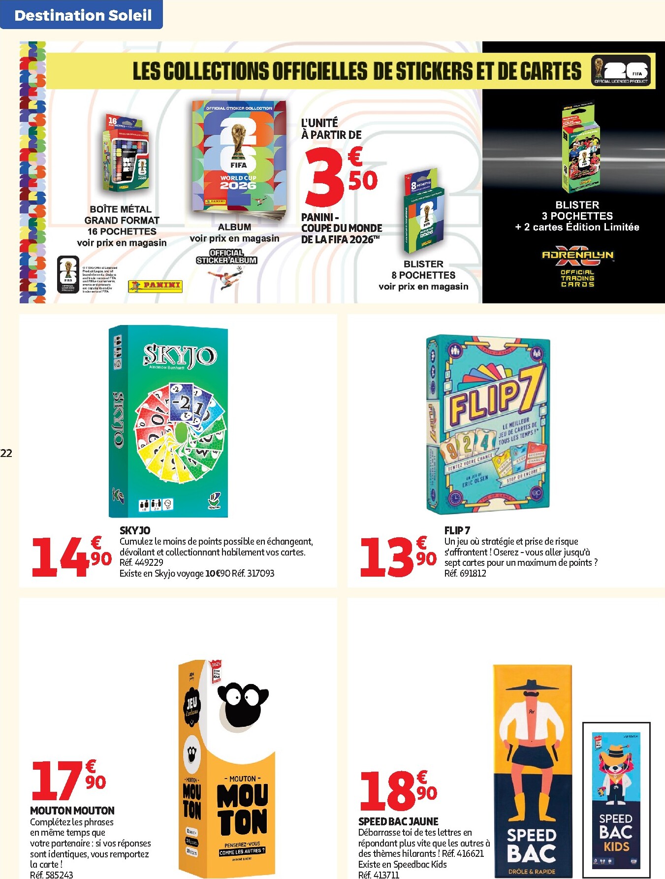 auchan - Current Auchan Supermarché - Beauté, Halles, supers leaflet valid from du mardi 16/06/2026 to du samedi 27/06/2026 - page: 22