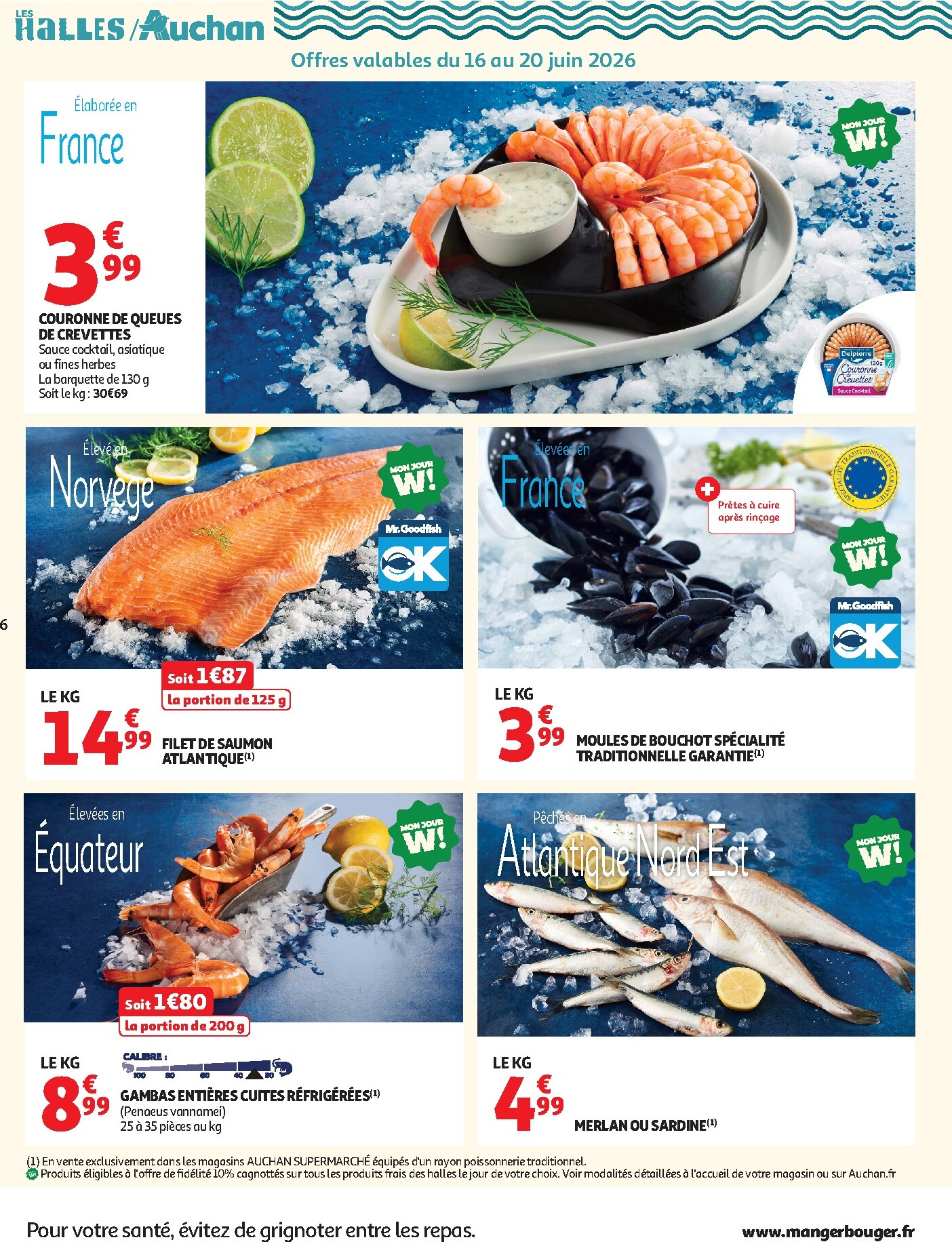 auchan - Current Auchan Supermarché - Beauté, Halles, supers leaflet valid from du mardi 16/06/2026 to du samedi 27/06/2026 - page: 6