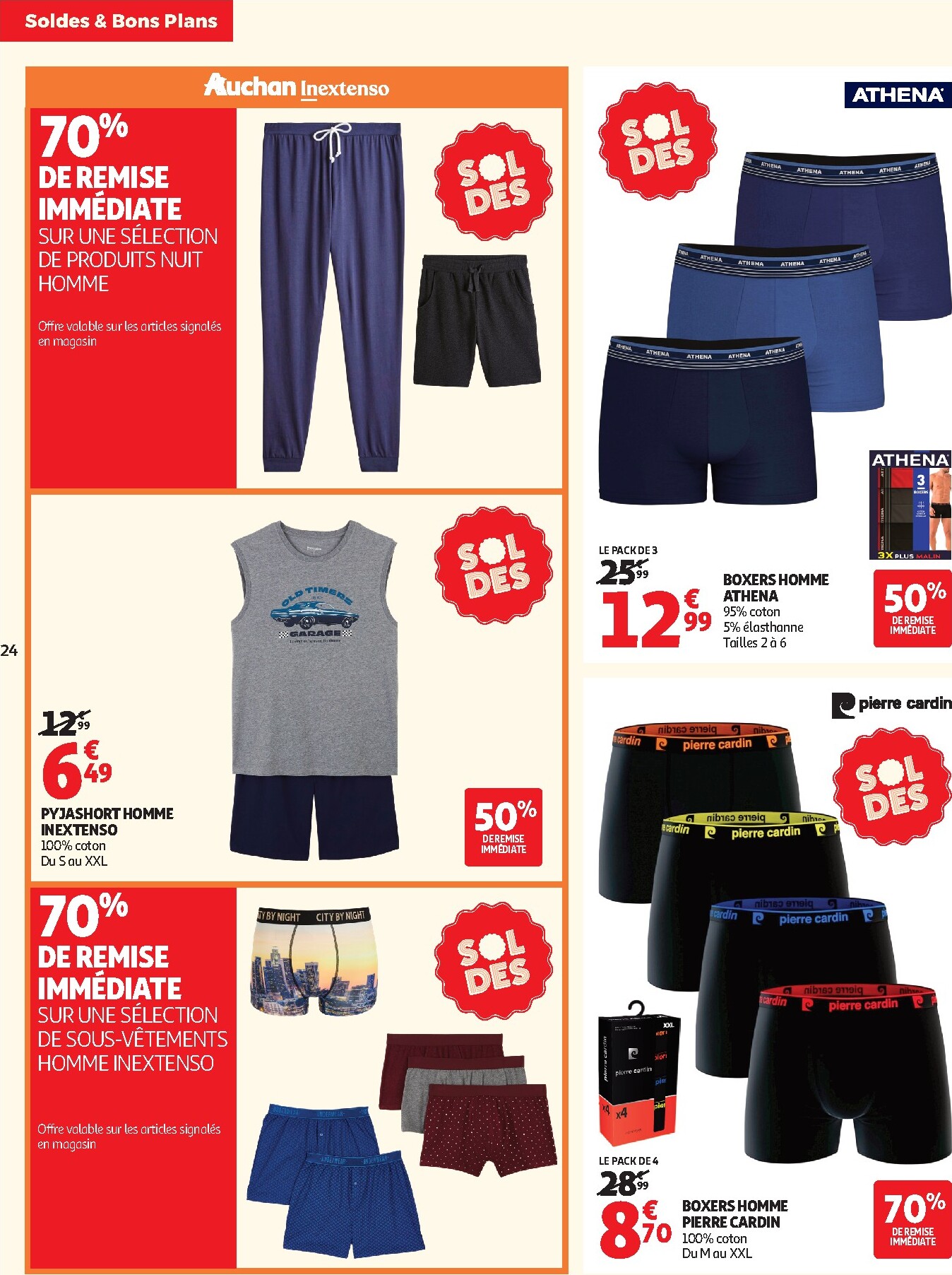 auchan - Flyer Auchan - Soldes d'été pour la semaine prochaine du du mercredi 24/06/2026 au du mardi 21/07/2026 - page: 24