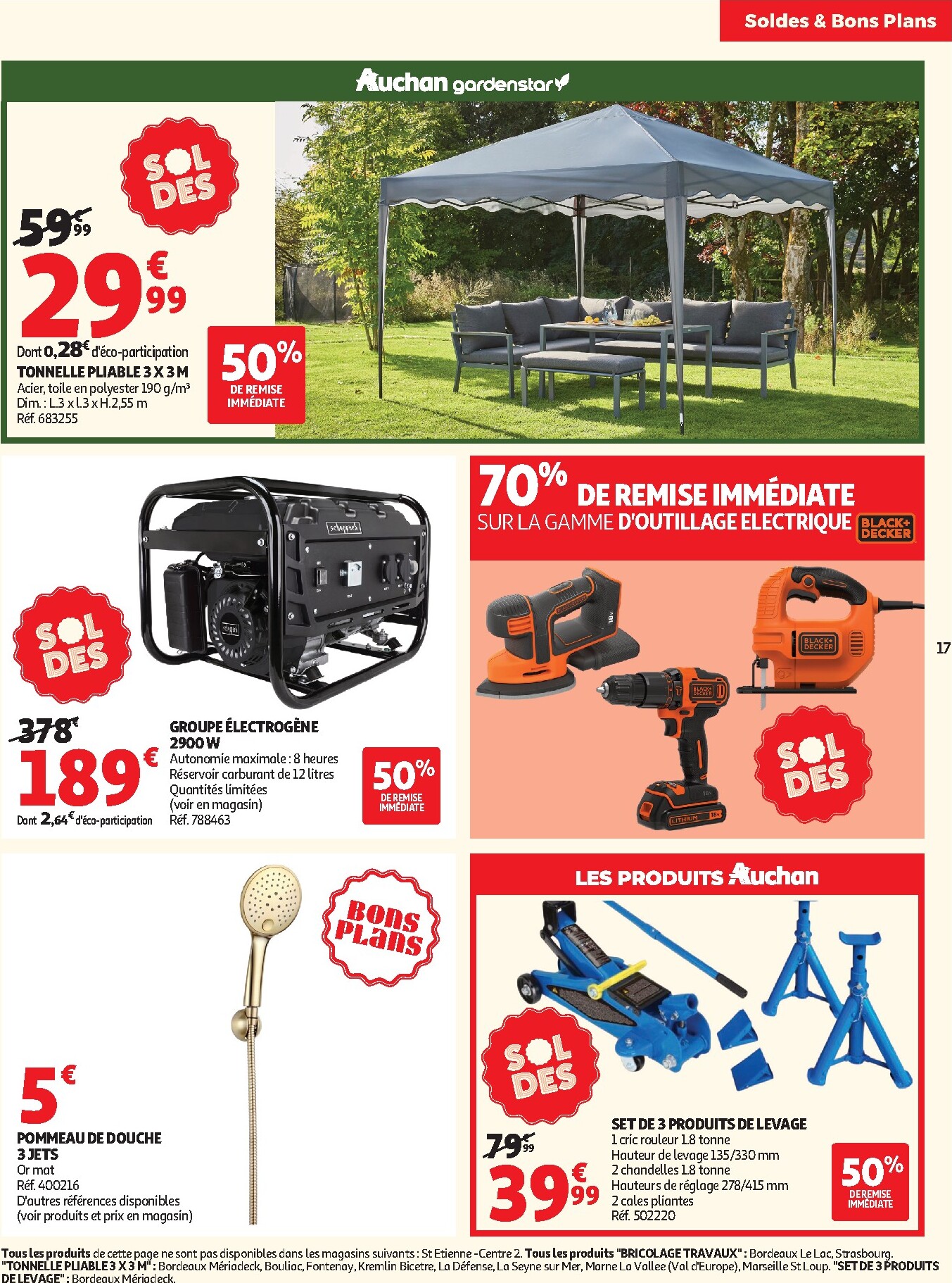 auchan - Flyer Auchan - Soldes d'été pour la semaine prochaine du du mercredi 24/06/2026 au du mardi 21/07/2026 - page: 17