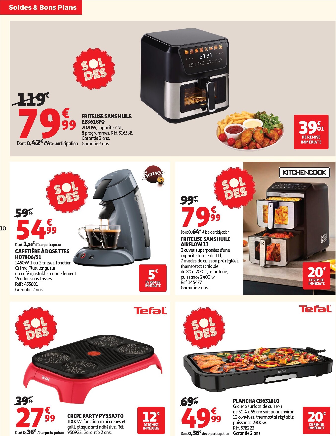 auchan - Flyer Auchan - Soldes d'été pour la semaine prochaine du du mercredi 24/06/2026 au du mardi 21/07/2026 - page: 10