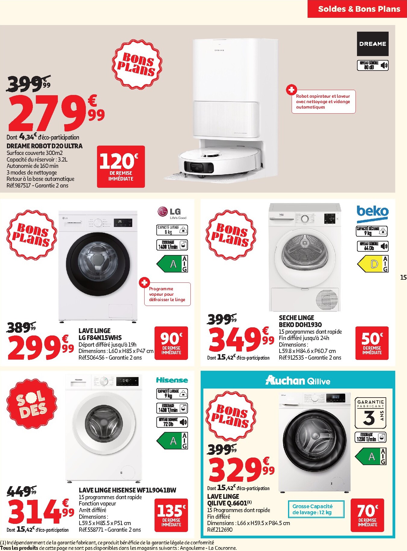 auchan - Flyer Auchan - Soldes d'été pour la semaine prochaine du du mercredi 24/06/2026 au du mardi 21/07/2026 - page: 15