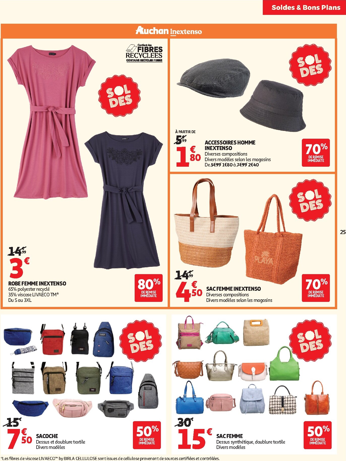 auchan - Flyer Auchan - Soldes d'été pour la semaine prochaine du du mercredi 24/06/2026 au du mardi 21/07/2026 - page: 25
