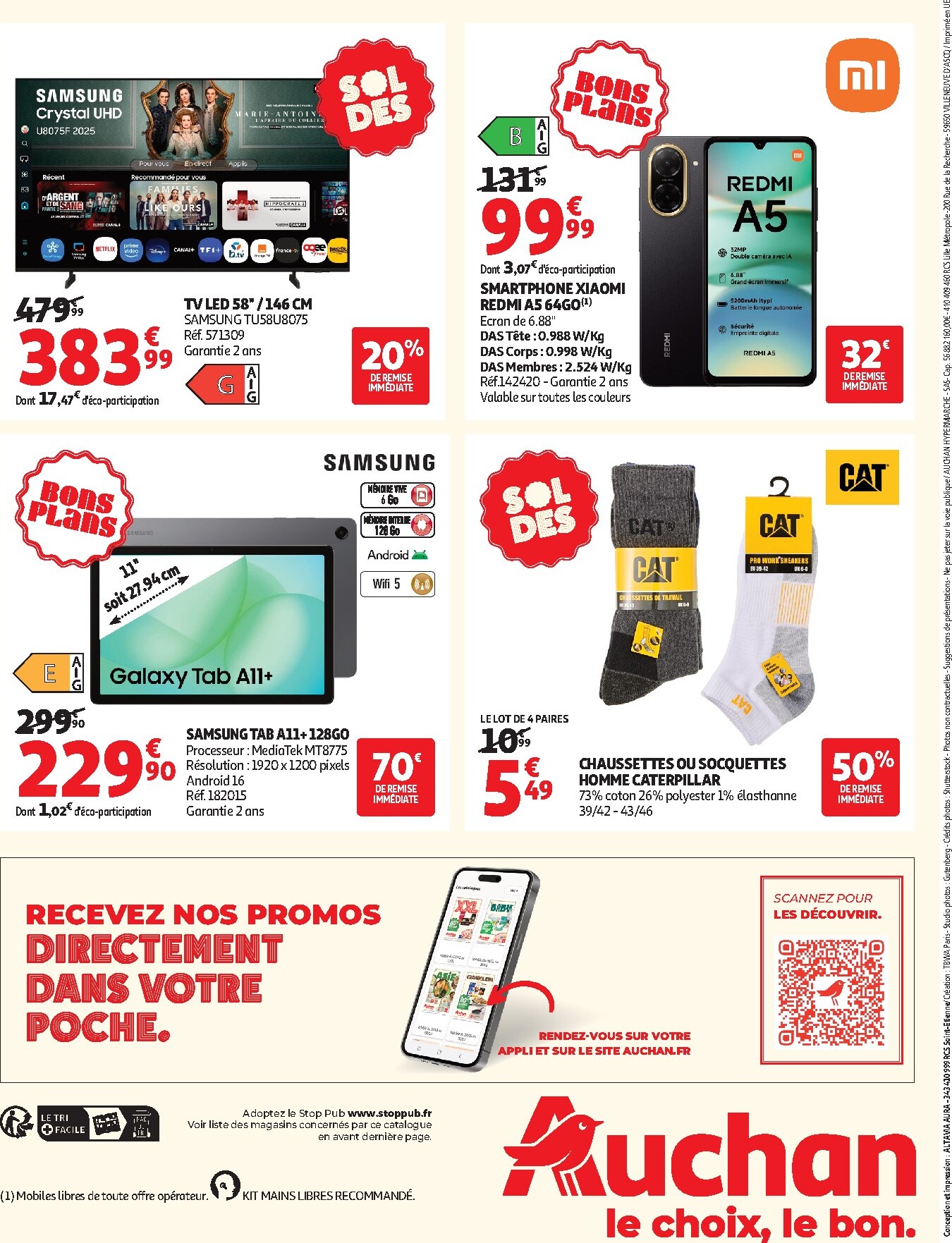 auchan - Flyer Auchan - Soldes d'été pour la semaine prochaine du du mercredi 24/06/2026 au du mardi 21/07/2026 - page: 32