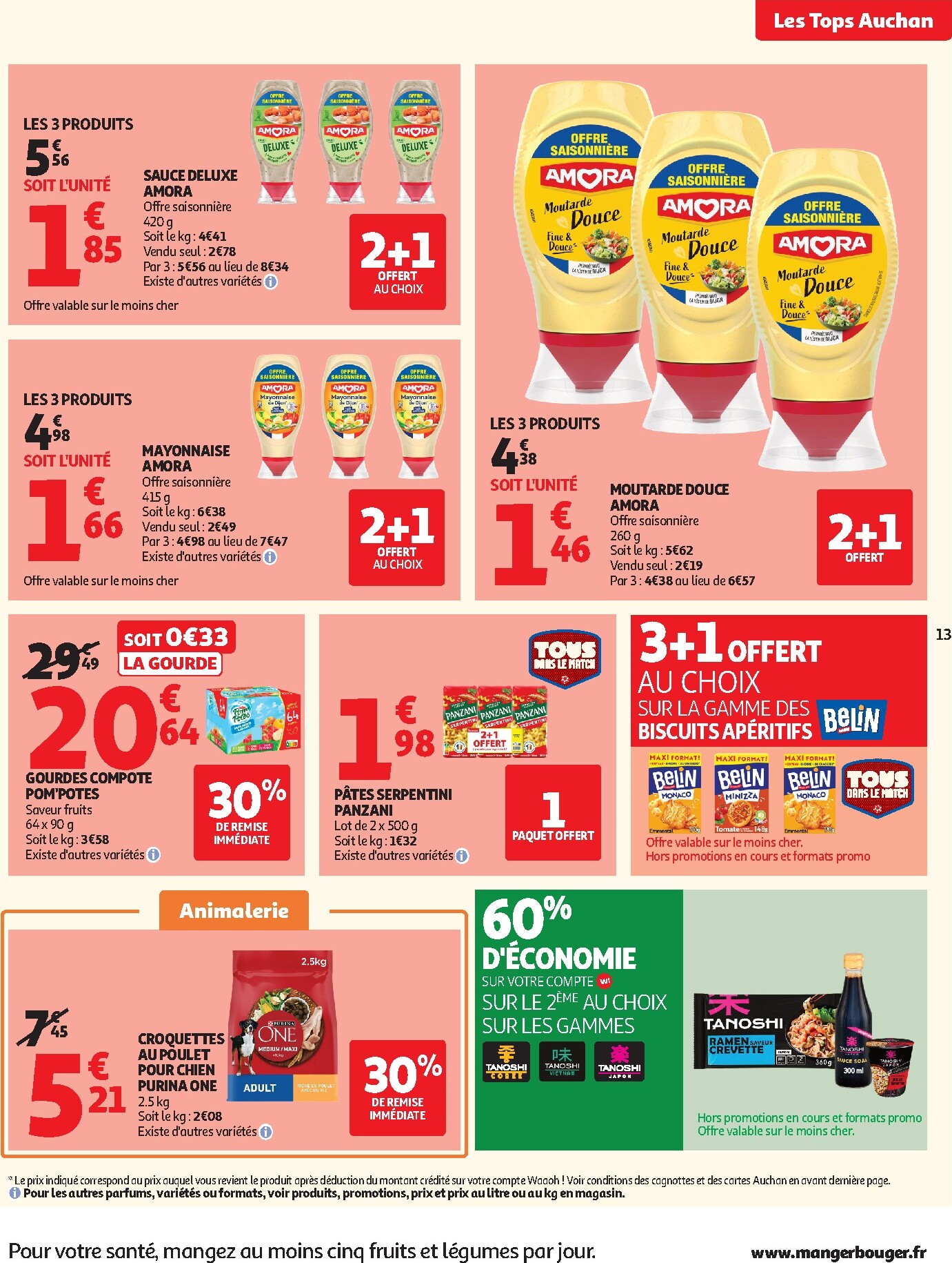 auchan - Flyer Auchan Supermarché - Tops promos supers pour la semaine prochaine du du mardi 23/06/2026 au du samedi 27/06/2026 - page: 13