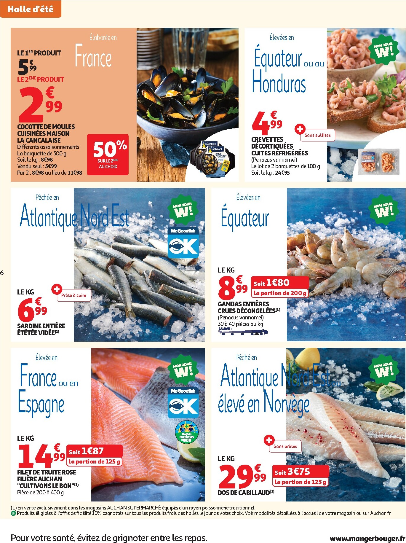 auchan - Flyer Auchan Supermarché - Tops promos supers pour la semaine prochaine du du mardi 23/06/2026 au du samedi 27/06/2026 - page: 6