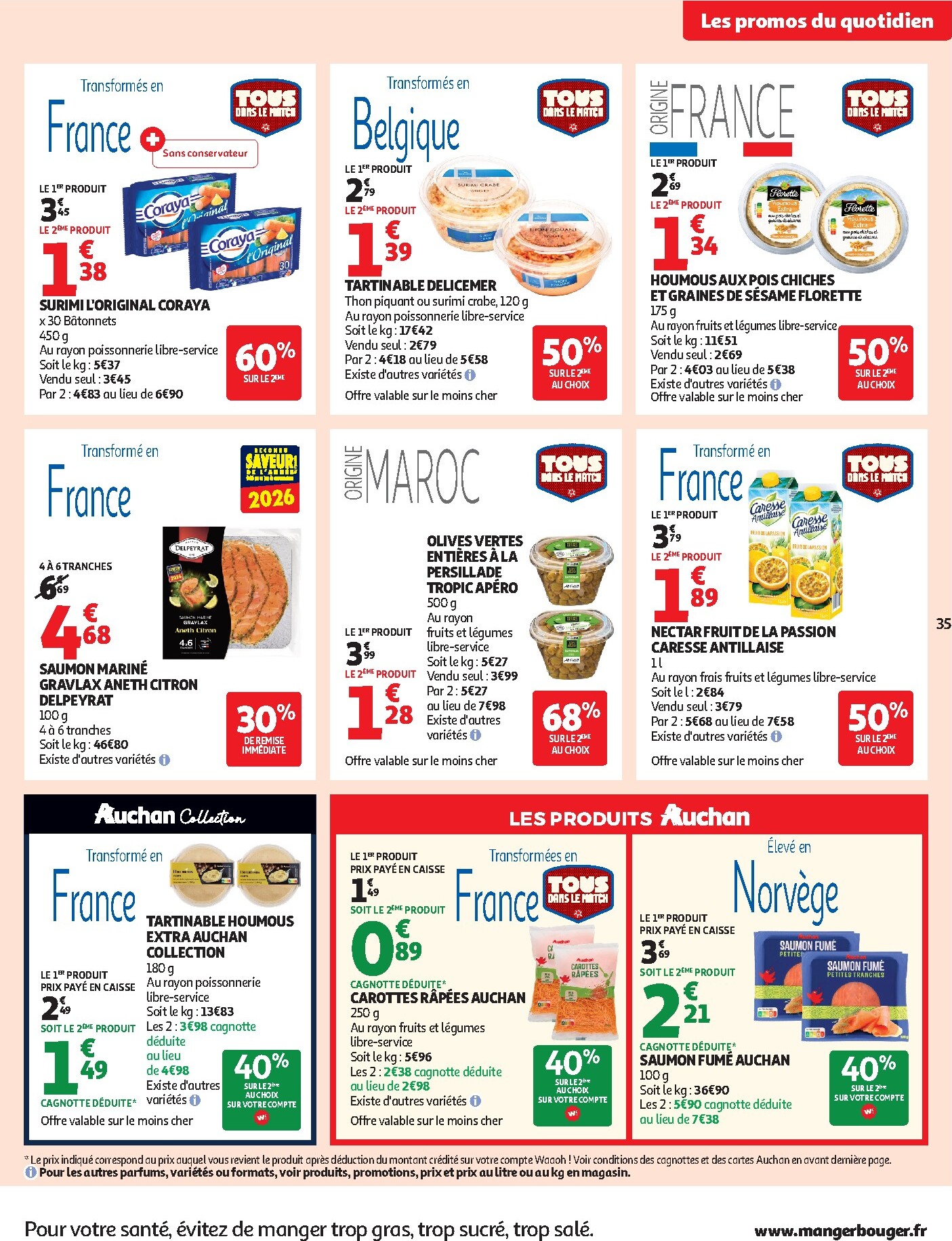 auchan - Flyer Auchan pour la semaine prochaine du du mardi 23/06/2026 au du dimanche 05/07/2026 - page: 35