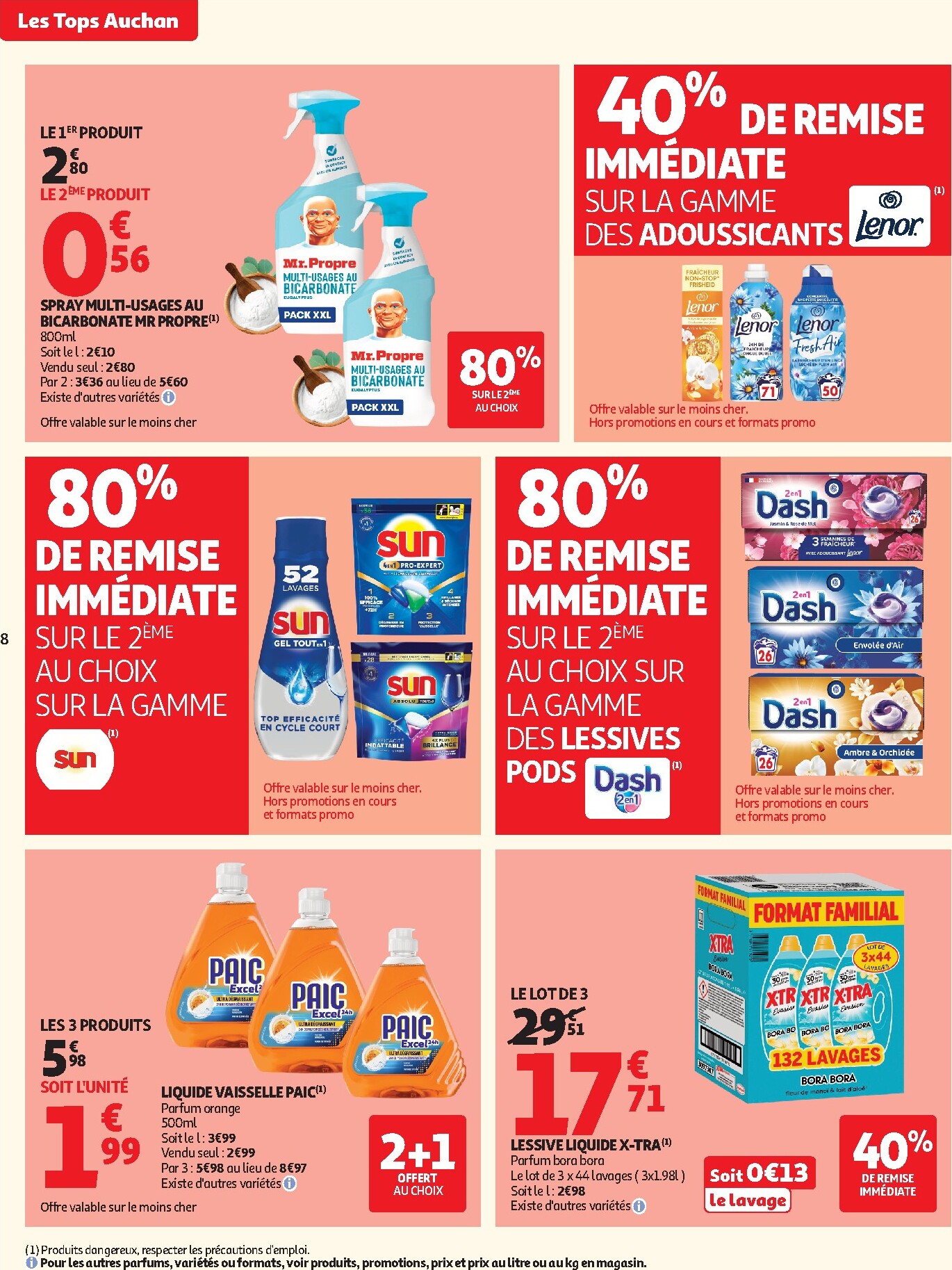 auchan - Flyer Auchan pour la semaine prochaine du du mardi 23/06/2026 au du dimanche 05/07/2026 - page: 8
