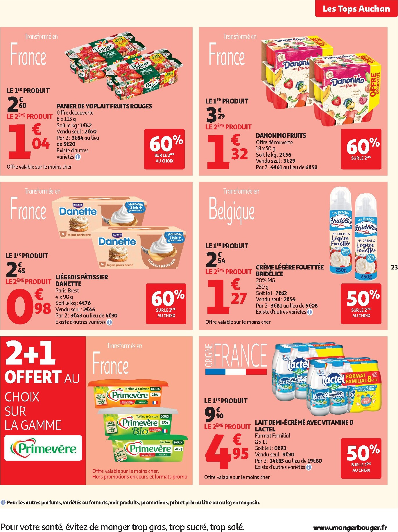 auchan - Flyer Auchan pour la semaine prochaine du du mardi 23/06/2026 au du dimanche 05/07/2026 - page: 23