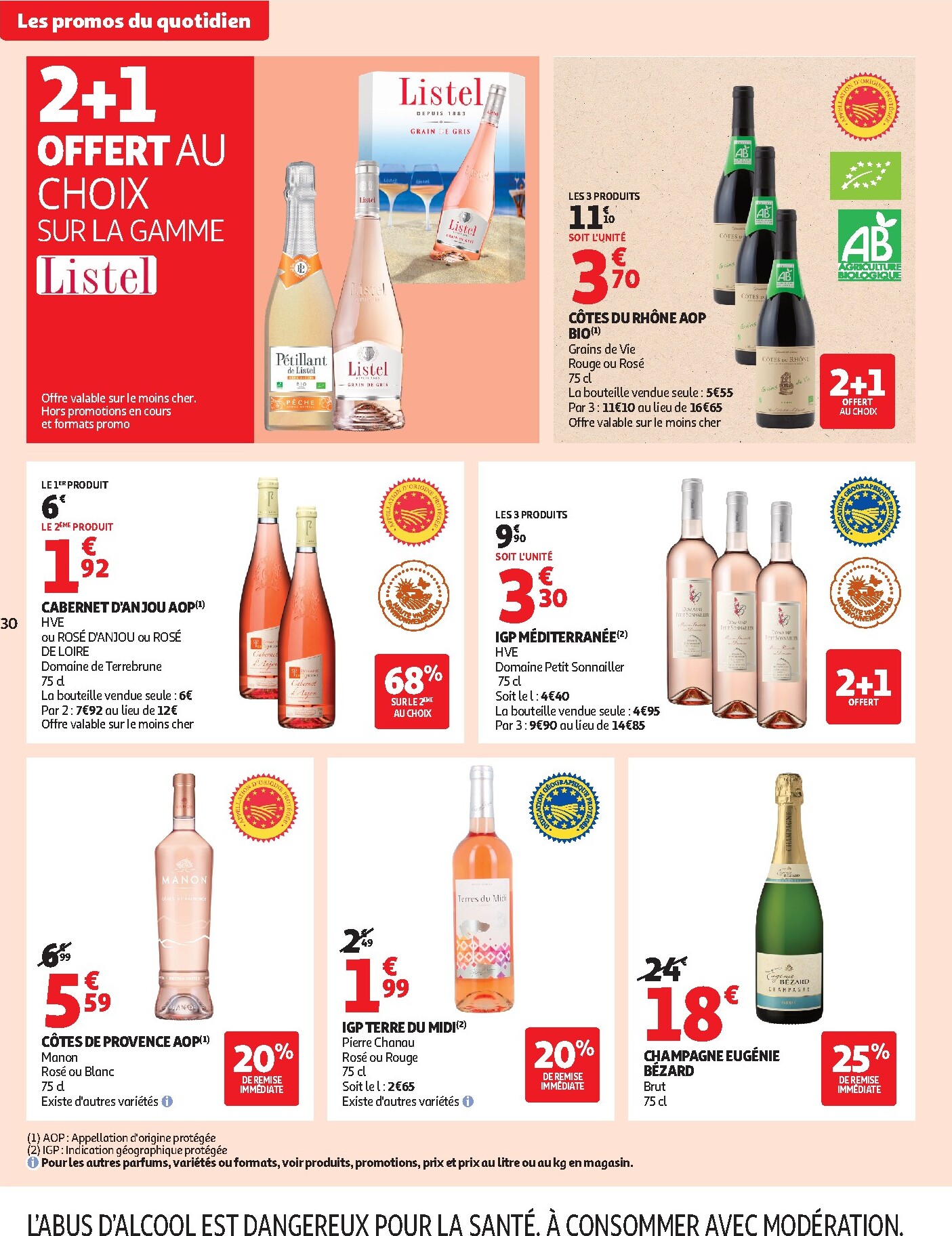 auchan - Prospectus Auchan Supermarché - Petit déj, goûter valide du du mercredi 15/07/2026 au du samedi 25/07/2026 - page: 30