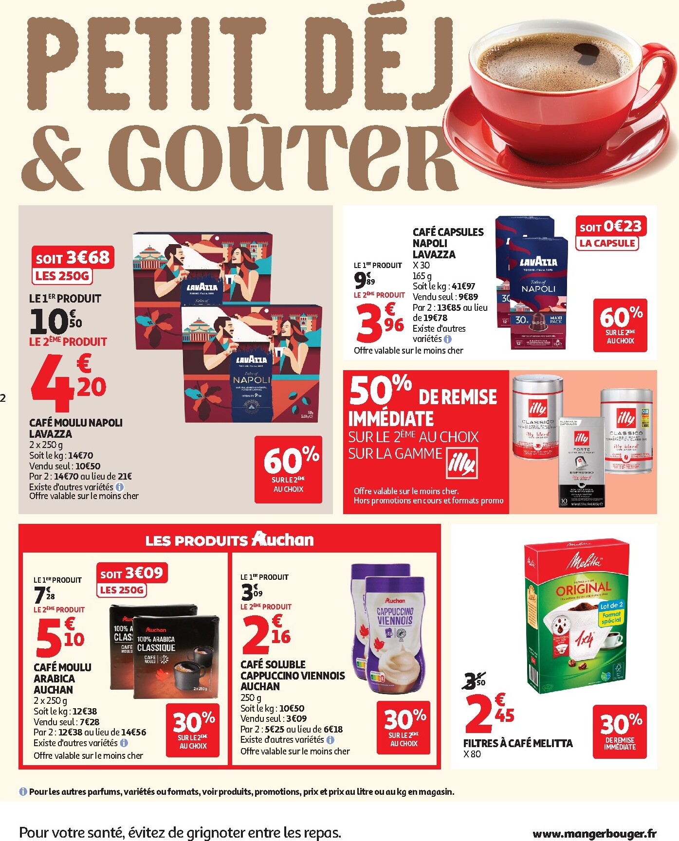auchan - Prospectus Auchan Supermarché - Petit déj, goûter valide du du mercredi 15/07/2026 au du samedi 25/07/2026 - page: 2