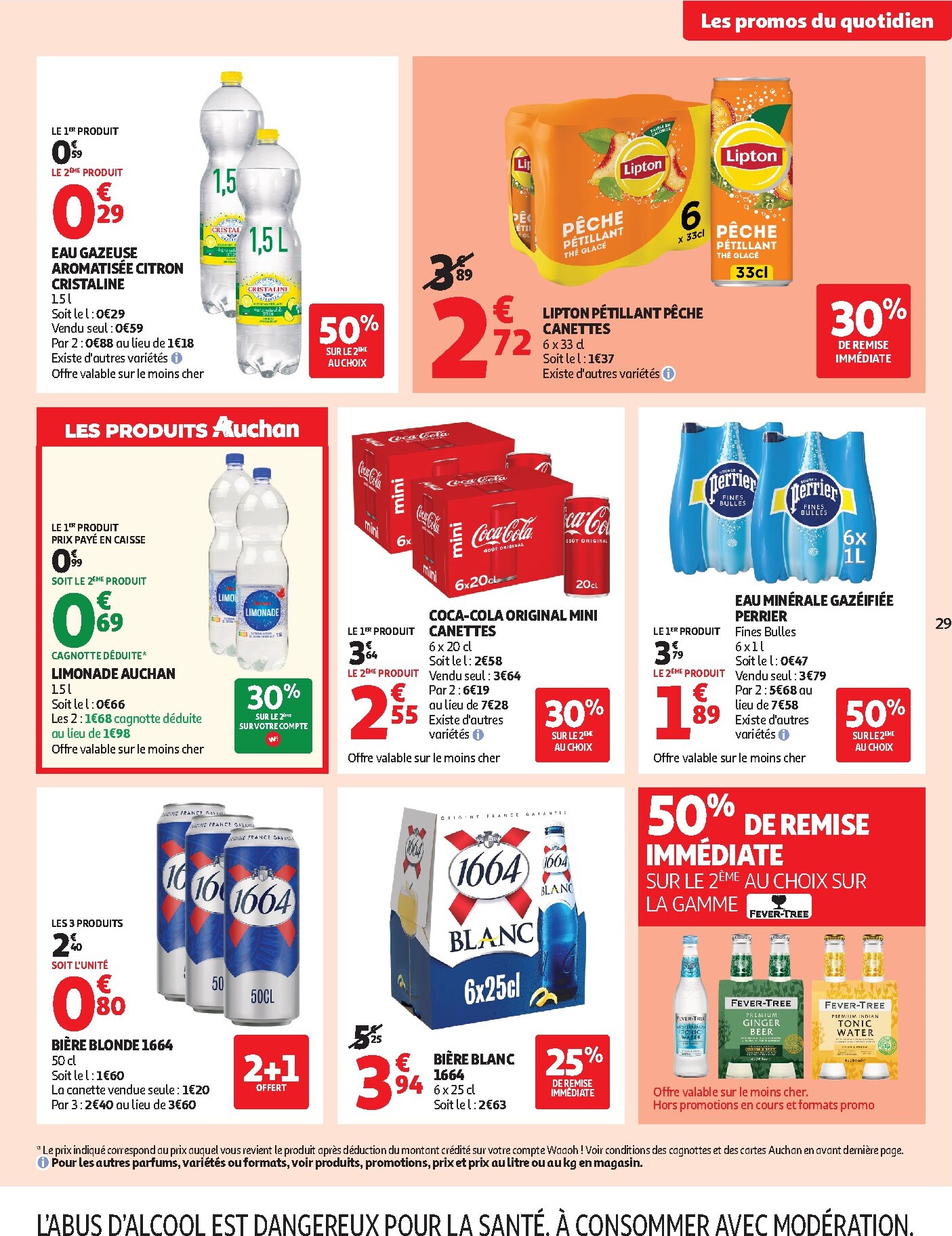 auchan - Prospectus Auchan Supermarché - Petit déj, goûter valide du du mercredi 15/07/2026 au du samedi 25/07/2026 - page: 29