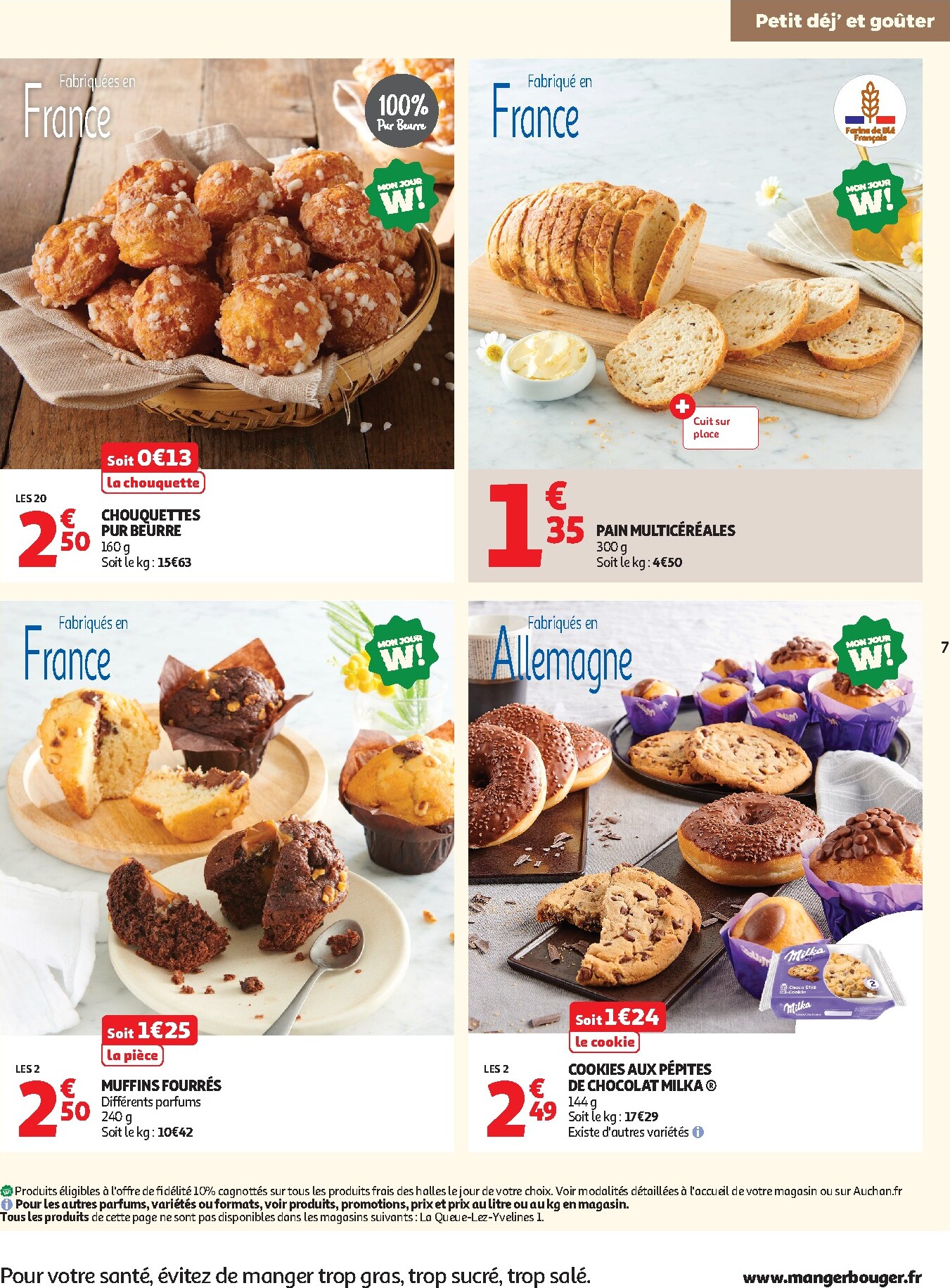 auchan - Prospectus Auchan Supermarché - Petit déj, goûter valide du du mercredi 15/07/2026 au du samedi 25/07/2026 - page: 7