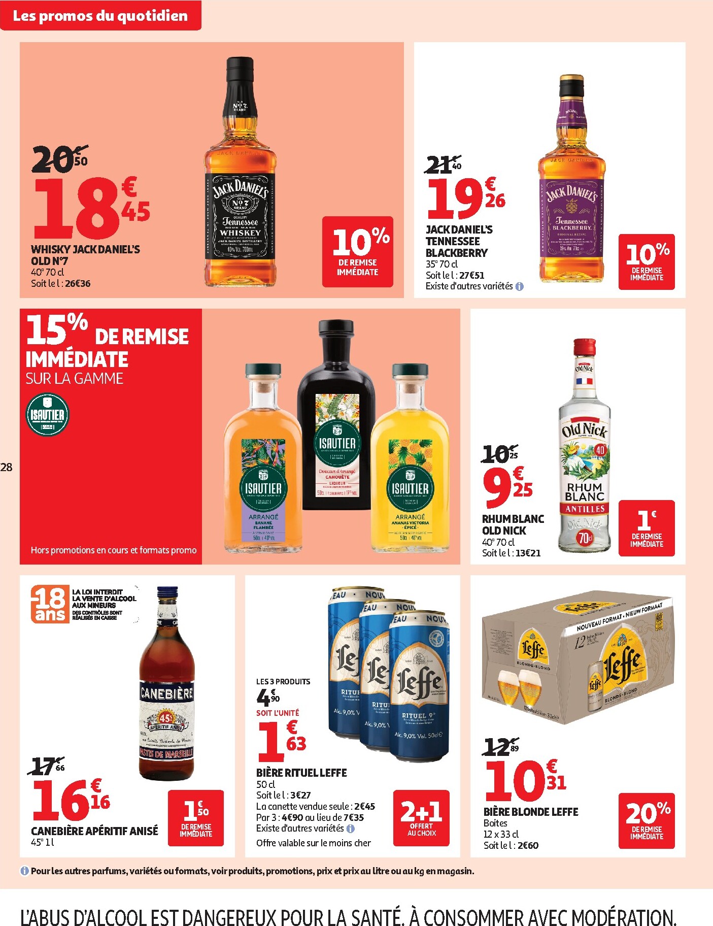 auchan - Prospectus Auchan Supermarché - Petit déj, goûter valide du du mercredi 15/07/2026 au du samedi 25/07/2026 - page: 28