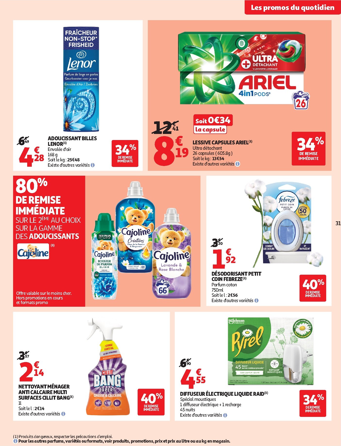auchan - Prospectus Auchan Supermarché - Petit déj, goûter valide du du mercredi 15/07/2026 au du samedi 25/07/2026 - page: 31
