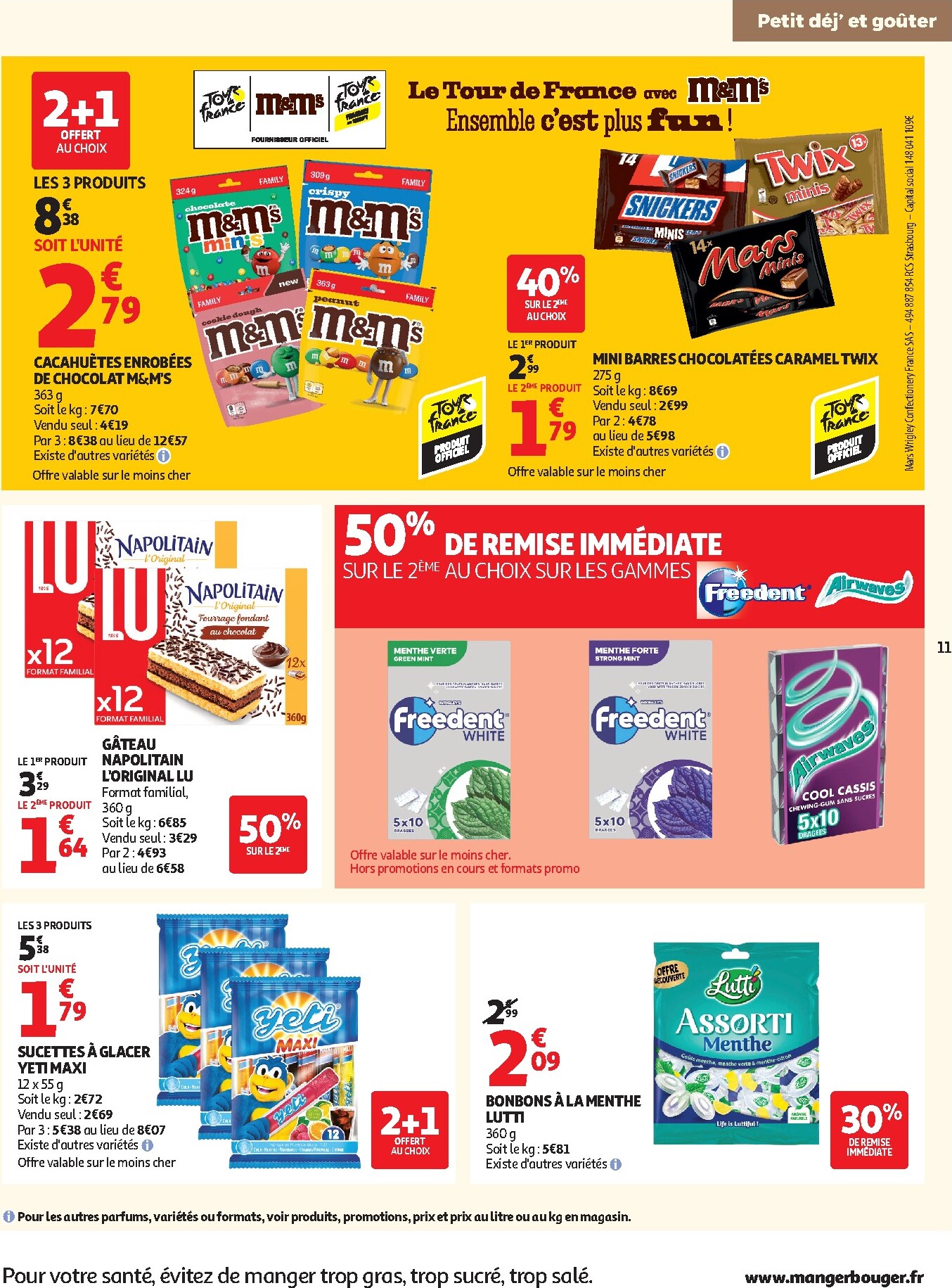 auchan - Prospectus Auchan Supermarché - Petit déj, goûter valide du du mercredi 15/07/2026 au du samedi 25/07/2026 - page: 11