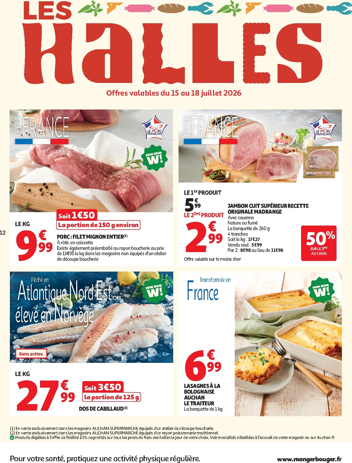 auchan - Prospectus Auchan Supermarché - Petit déj, goûter valide du du mercredi 15/07/2026 au du samedi 25/07/2026 - page: 12