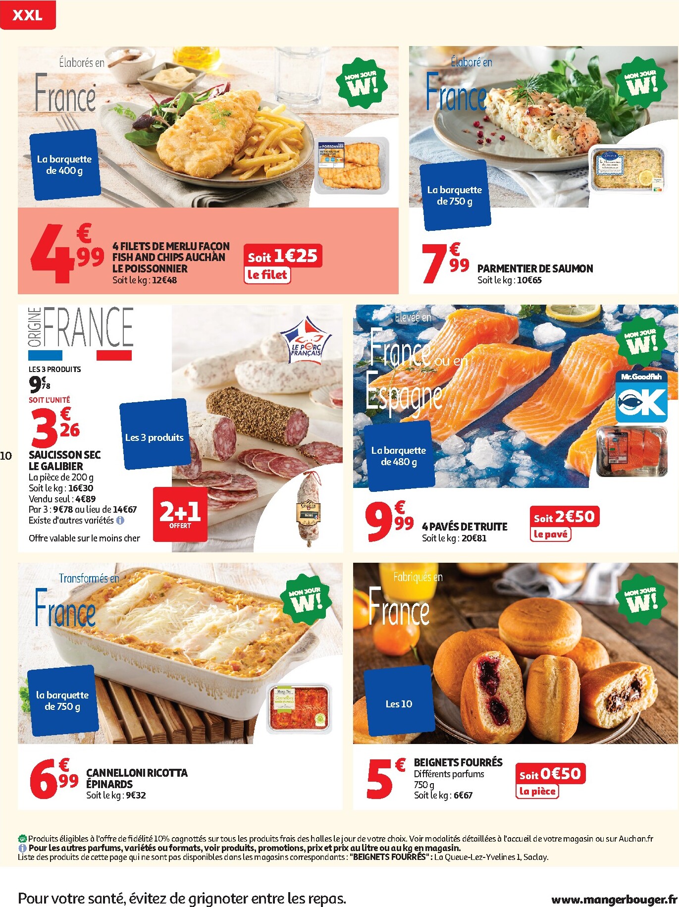 auchan - Flyer Auchan - Supermarché pour la semaine prochaine du du mardi 21/07/2026 au du samedi 25/07/2026 - page: 10