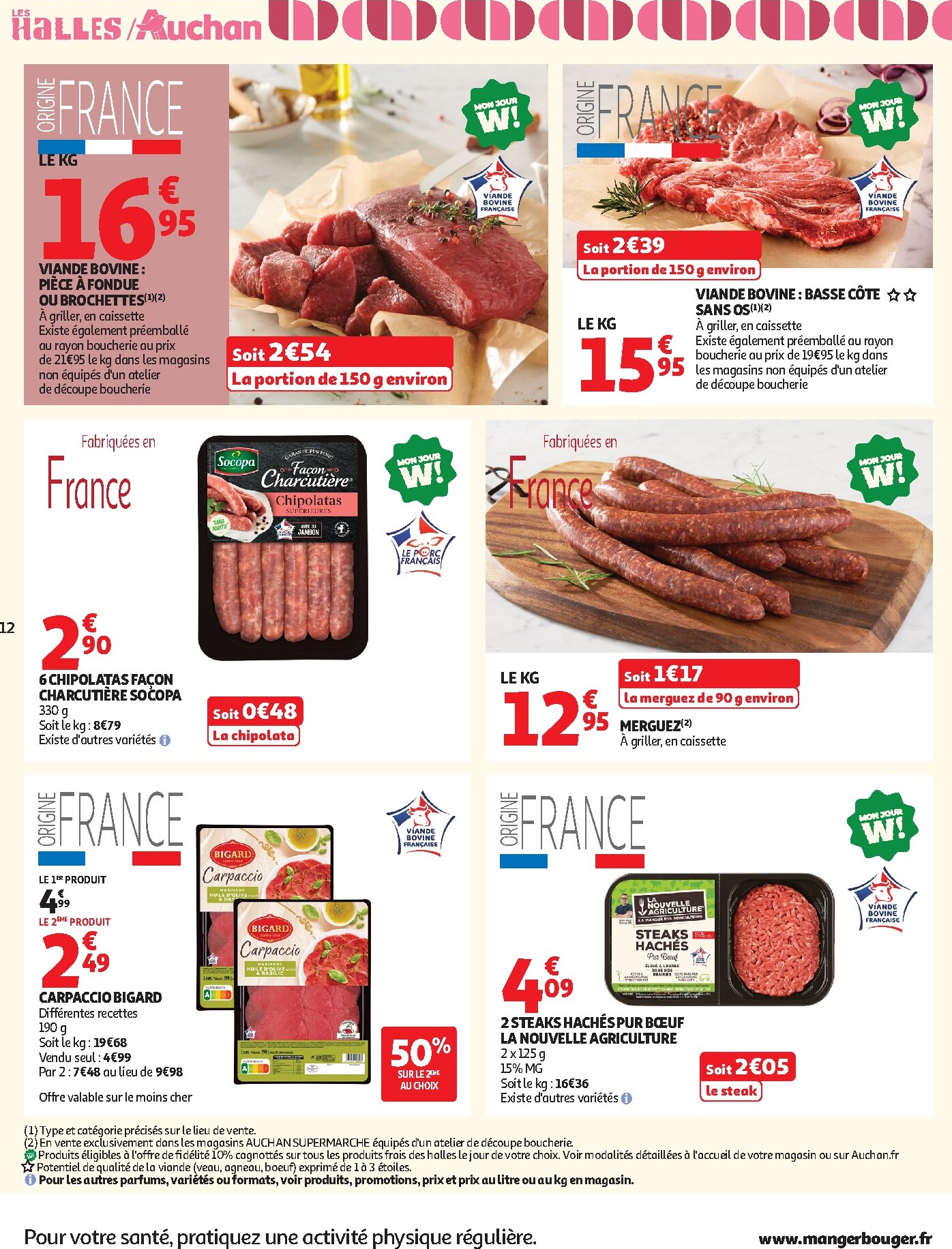 auchan - Flyer Auchan - Supermarché pour la semaine prochaine du du mardi 21/07/2026 au du samedi 25/07/2026 - page: 12