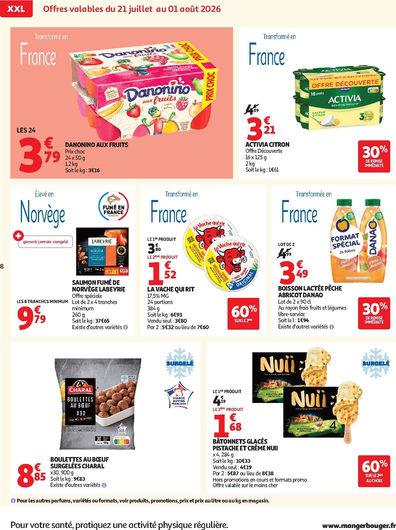 auchan - Flyer Auchan - Supermarché pour la semaine prochaine du du mardi 21/07/2026 au du samedi 25/07/2026 - page: 8