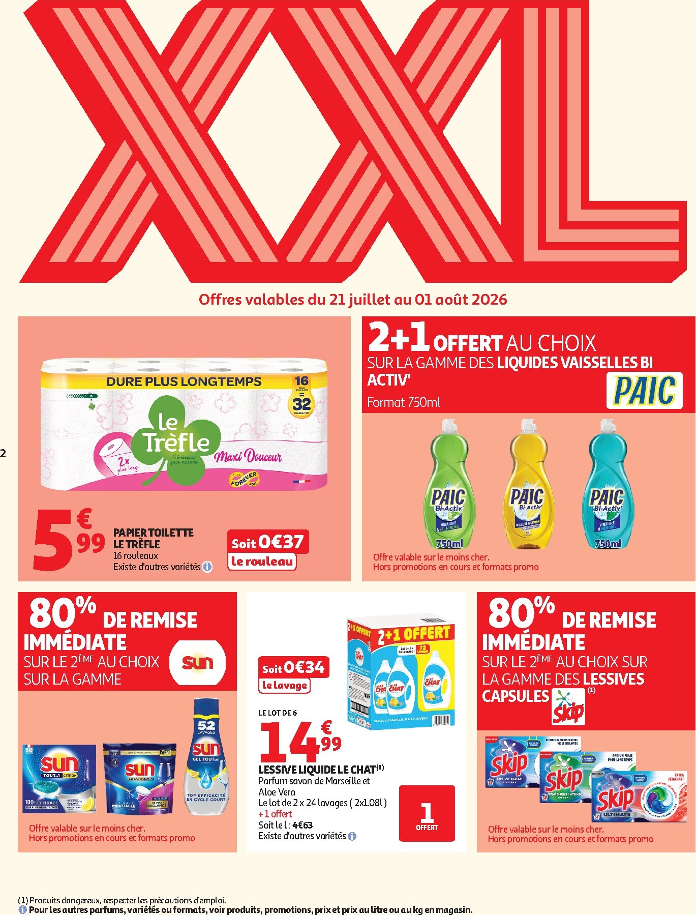 auchan - Flyer Auchan - Supermarché pour la semaine prochaine du du mardi 21/07/2026 au du samedi 25/07/2026 - page: 2