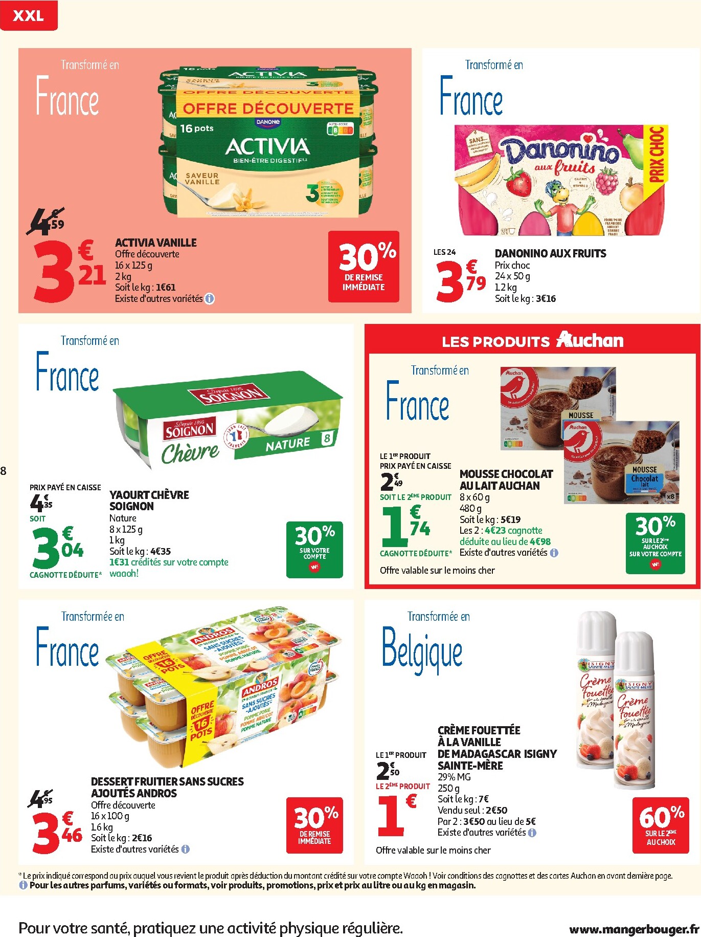 auchan - Flyer Auchan pour la semaine prochaine du du mardi 21/07/2026 au du dimanche 02/08/2026 - page: 8