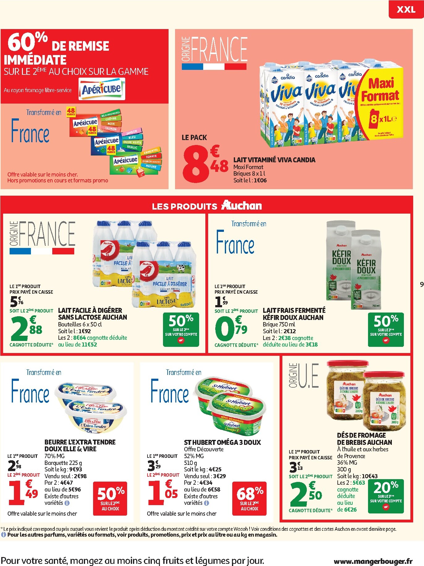auchan - Flyer Auchan pour la semaine prochaine du du mardi 21/07/2026 au du dimanche 02/08/2026 - page: 9