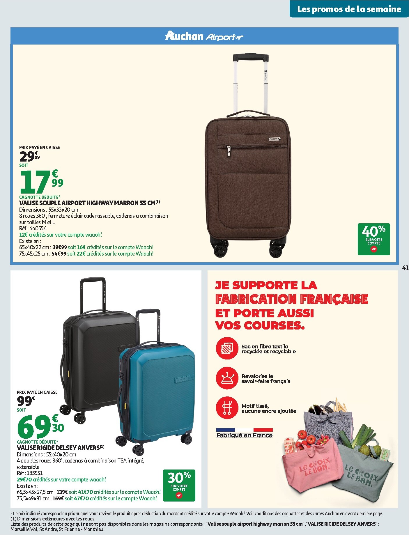 auchan - Flyer Auchan pour la semaine prochaine du du mardi 21/07/2026 au du dimanche 02/08/2026 - page: 41